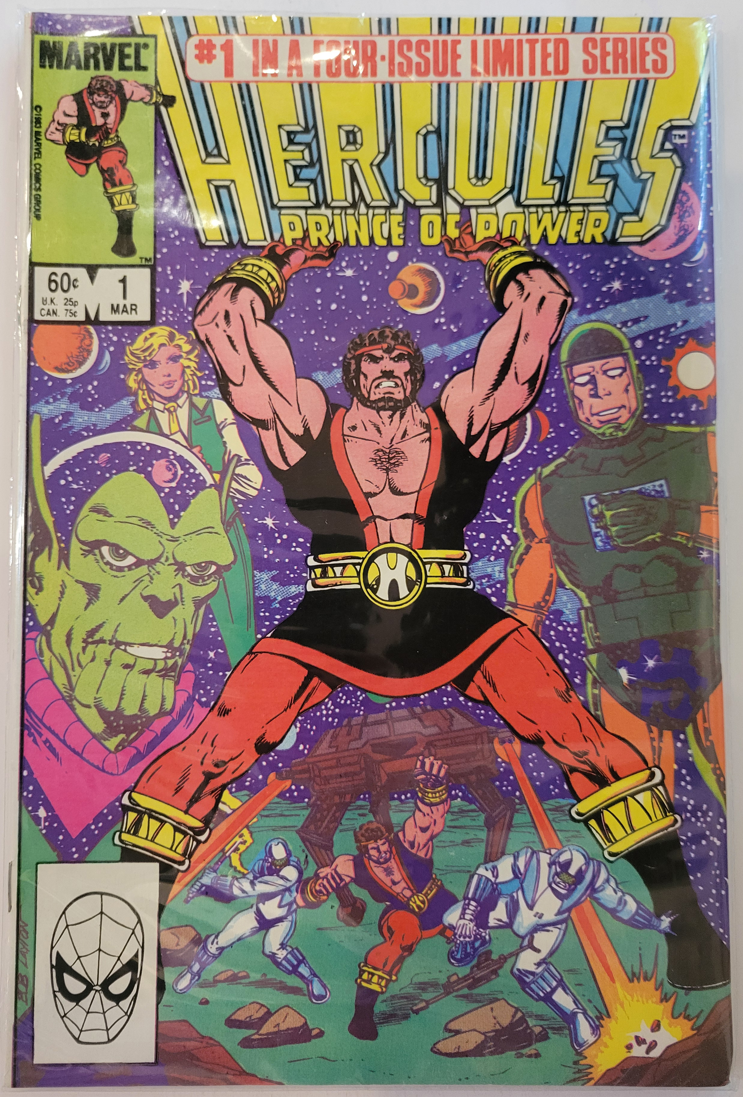 Hercules Prince of Power #1-4