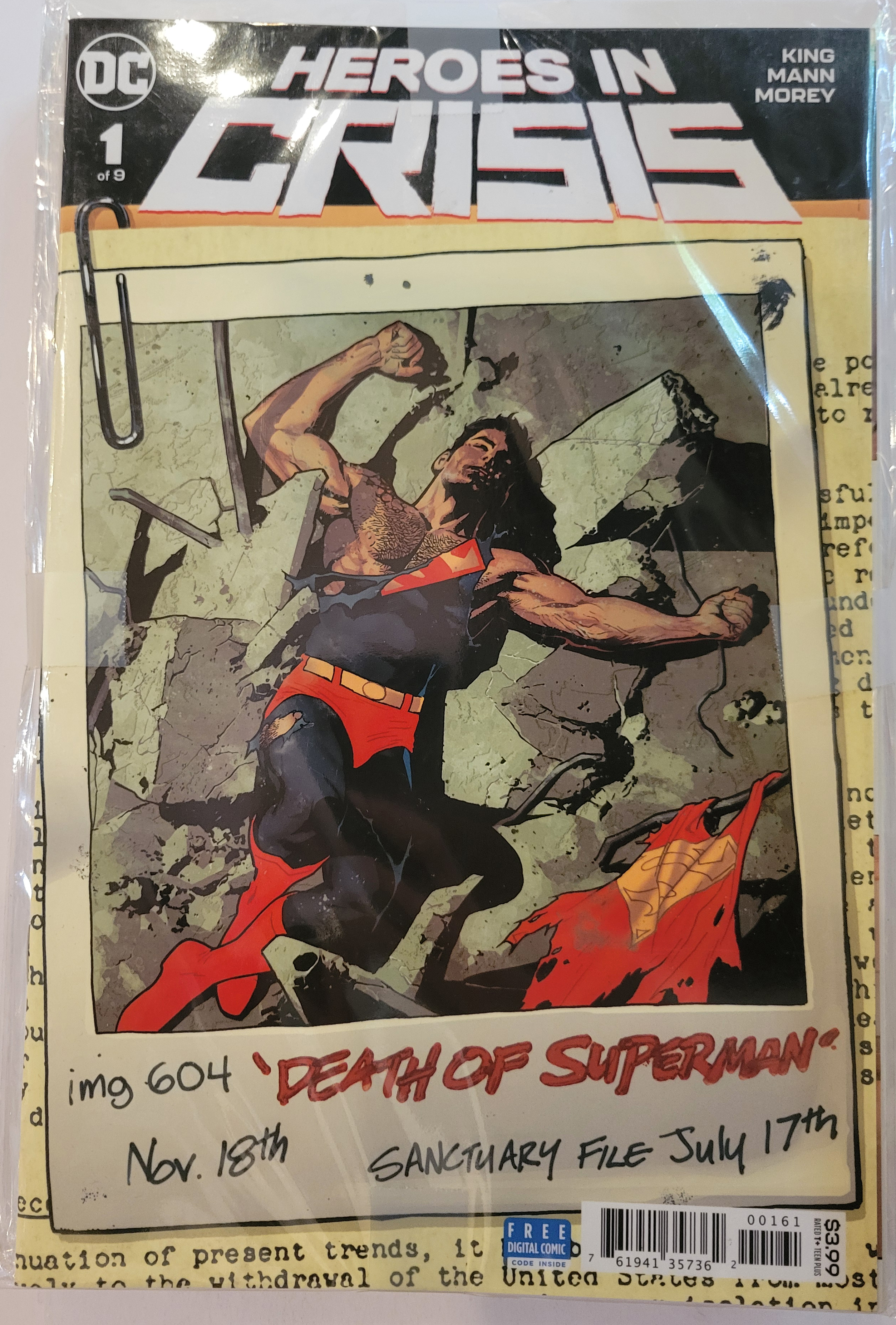 Heroes in Crisis #1-9