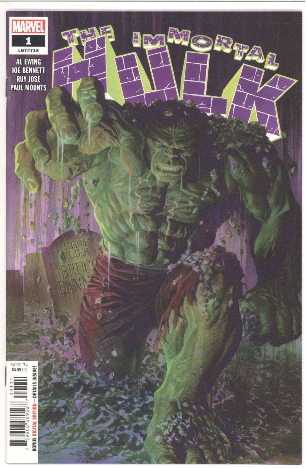 Immortal Hulk   #1