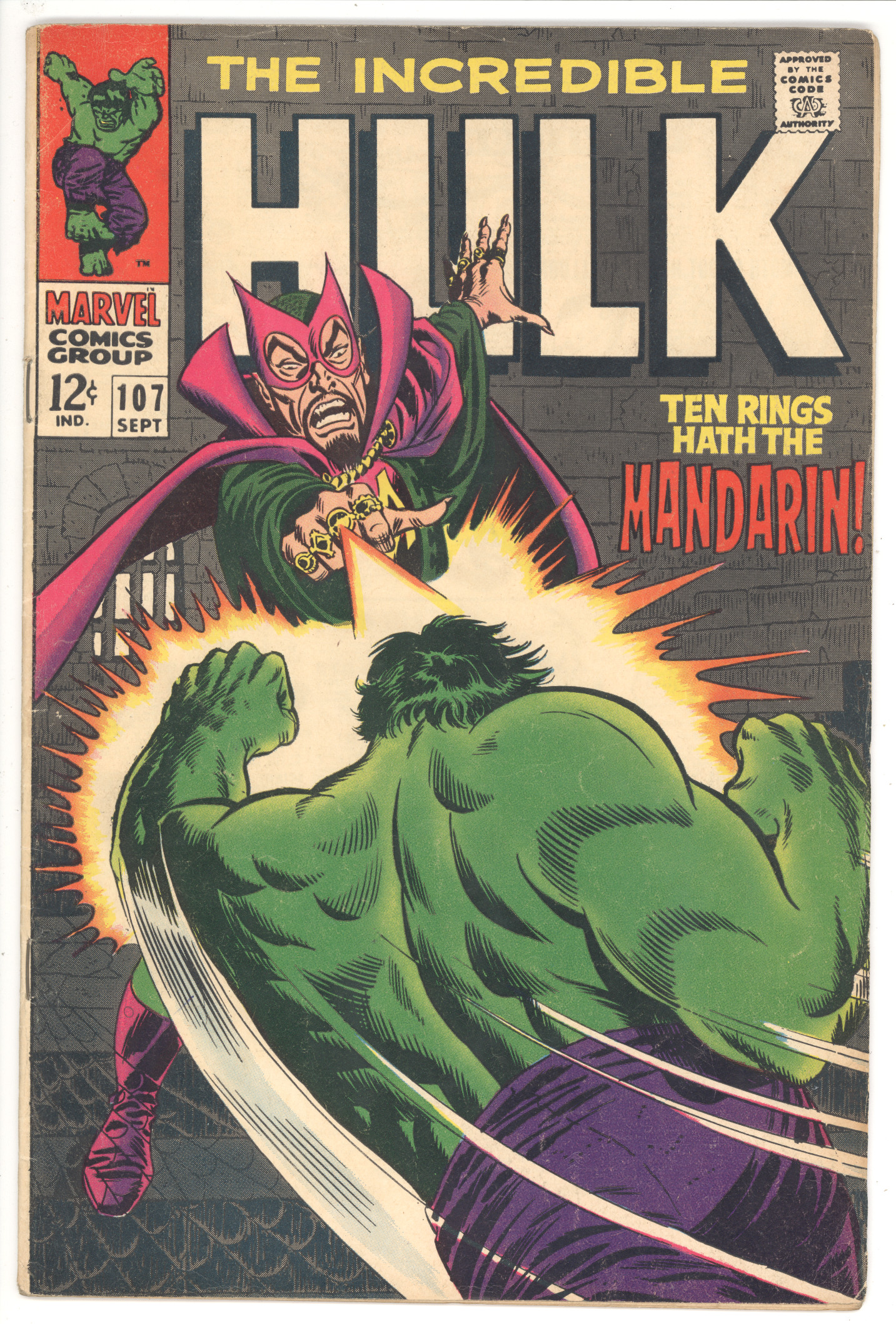 Incredible Hulk #107 front