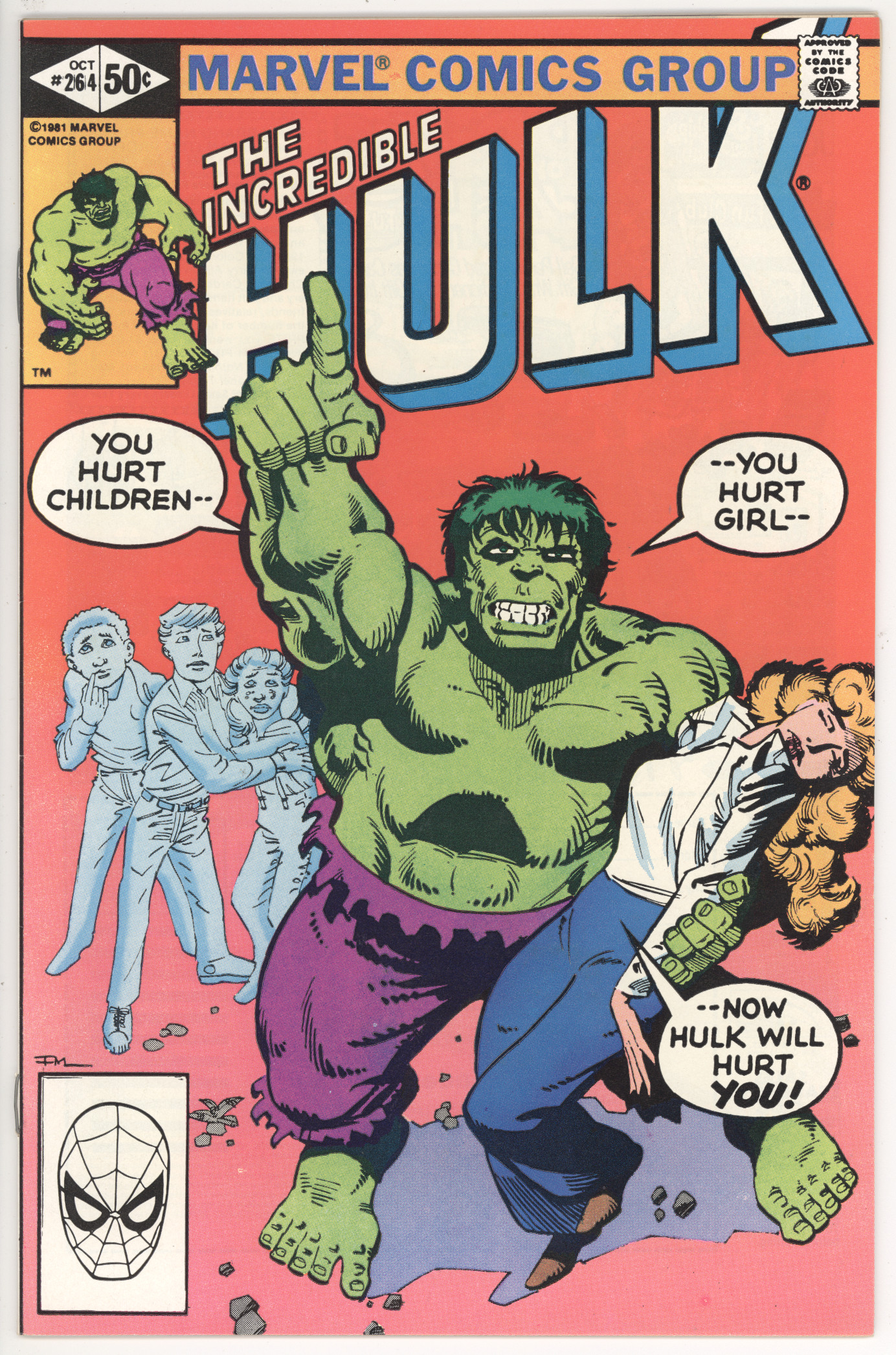 Incredible Hulk #264 front