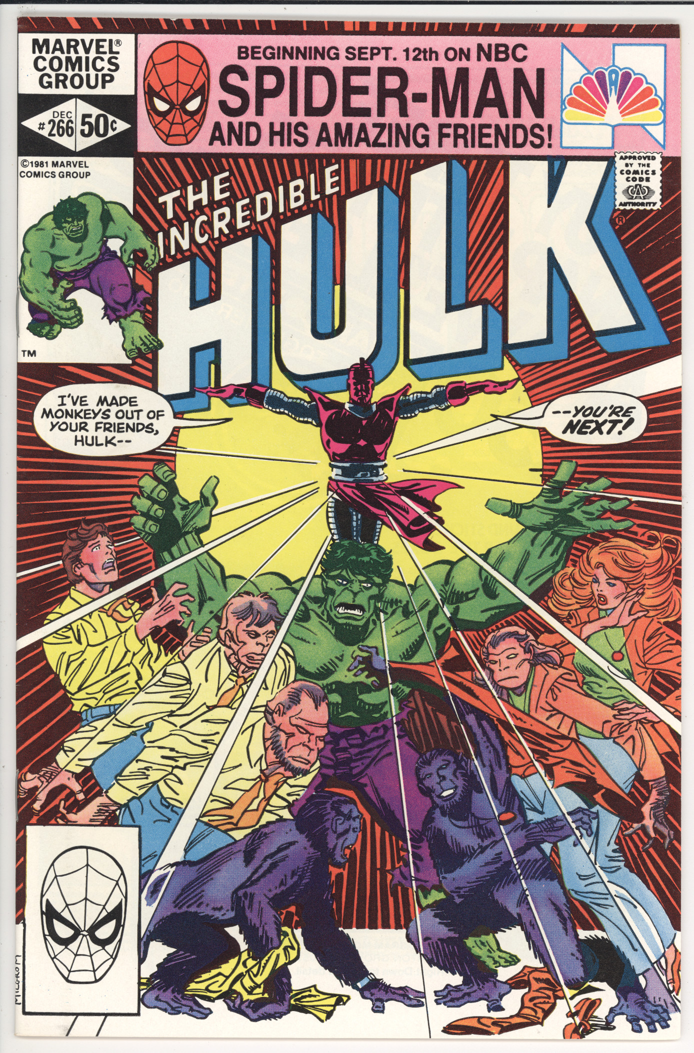 Incredible Hulk #266 front