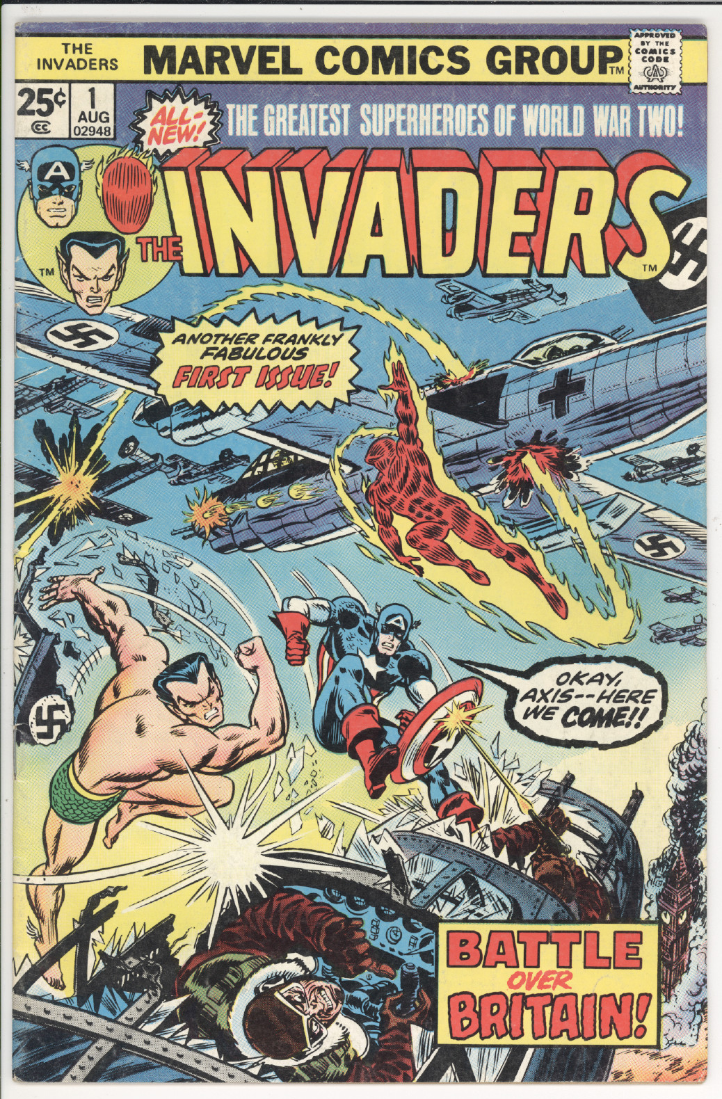 Invaders #1 front