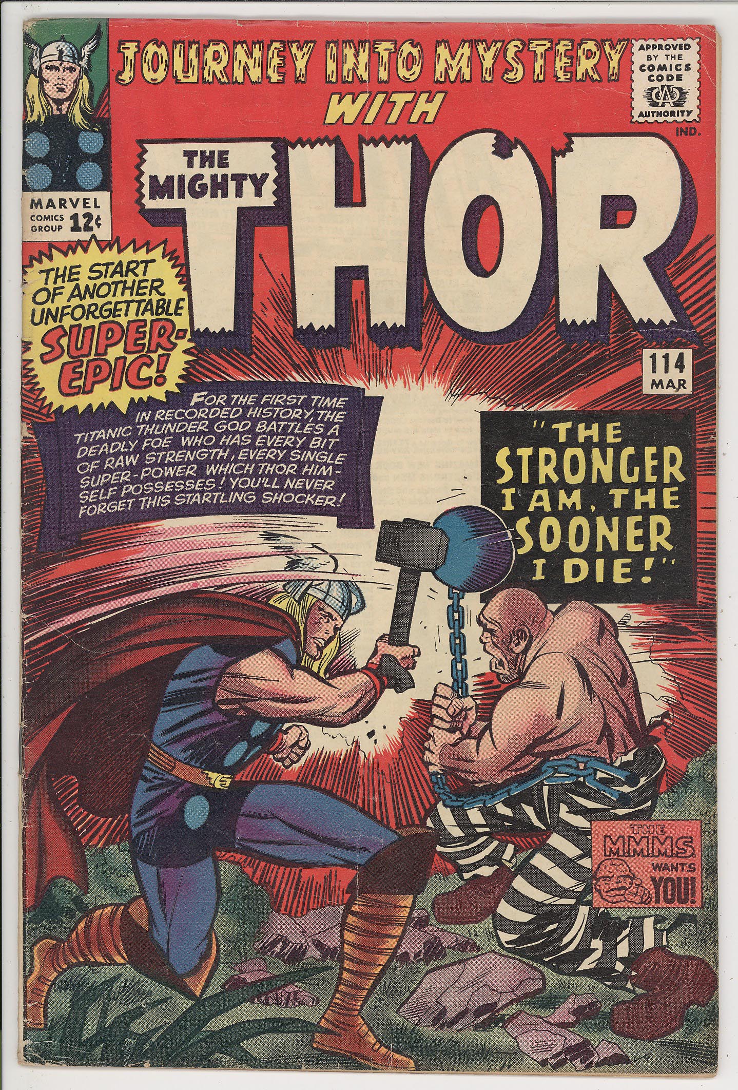 Journey Into Mystery #114