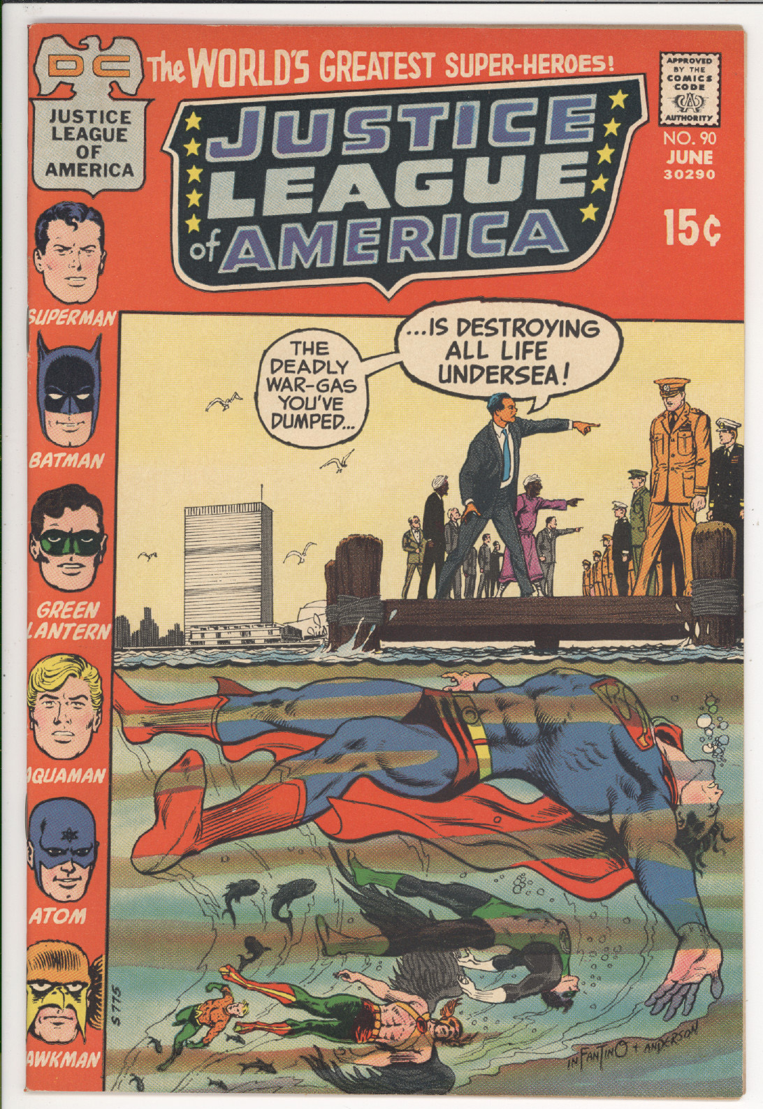 Justice League of America  #90