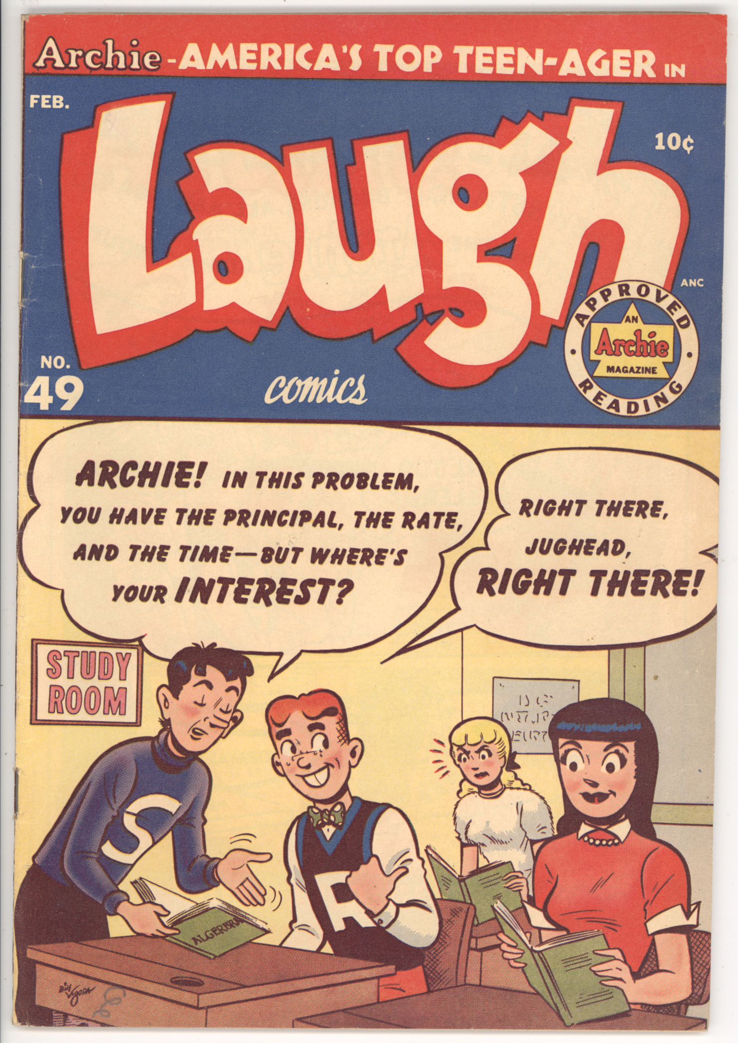 Laugh Comics #49 front