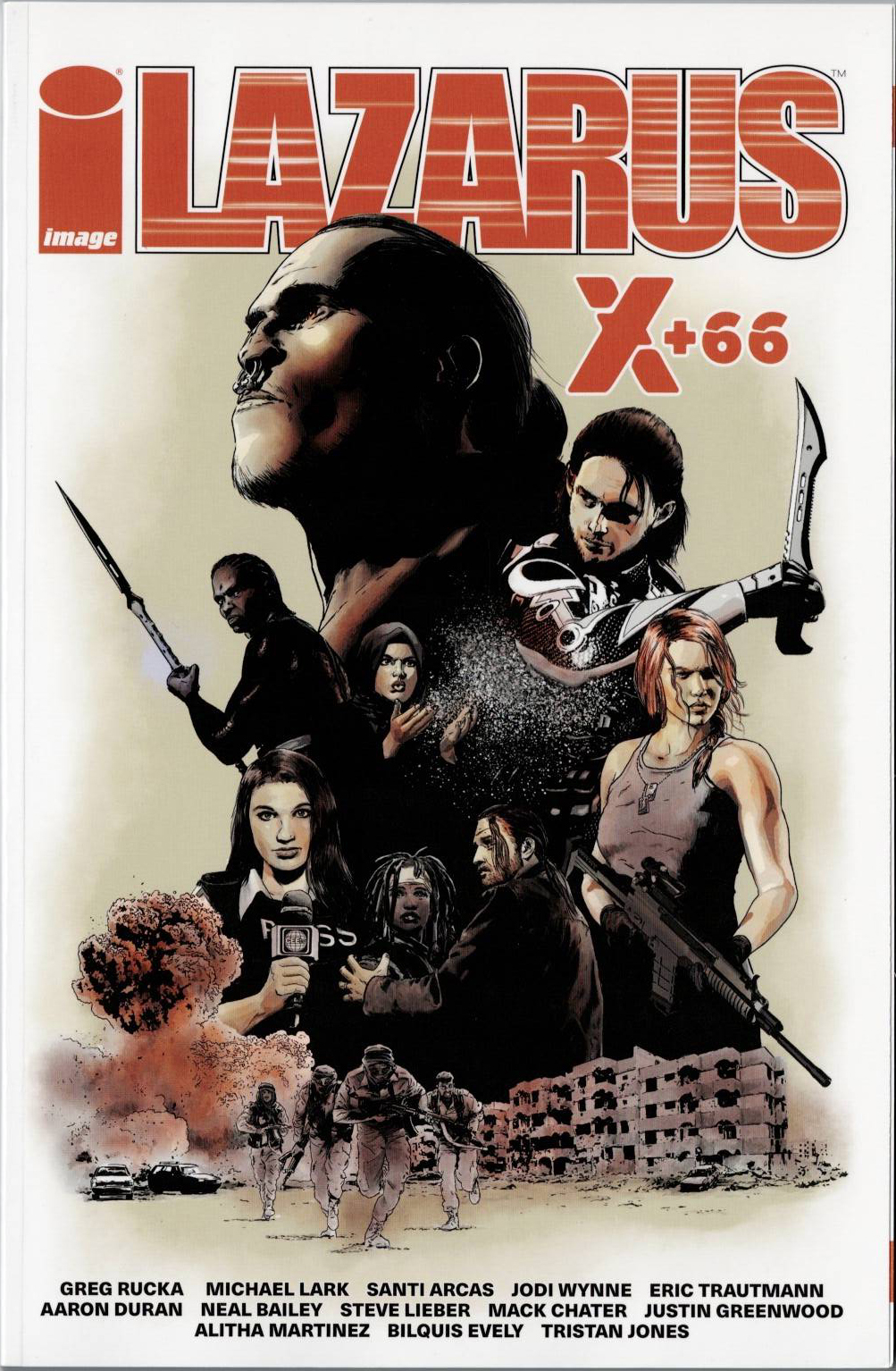 Lazarus X+66 TPB #nn front