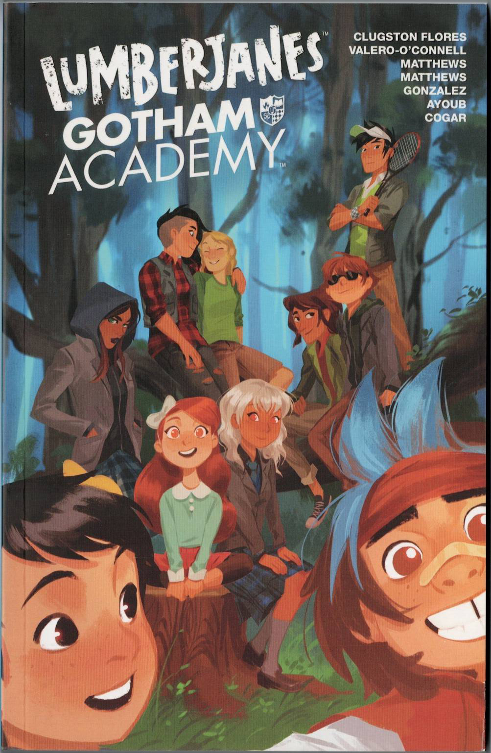 Lumberjanes/Gotham Academy TPB #nn front