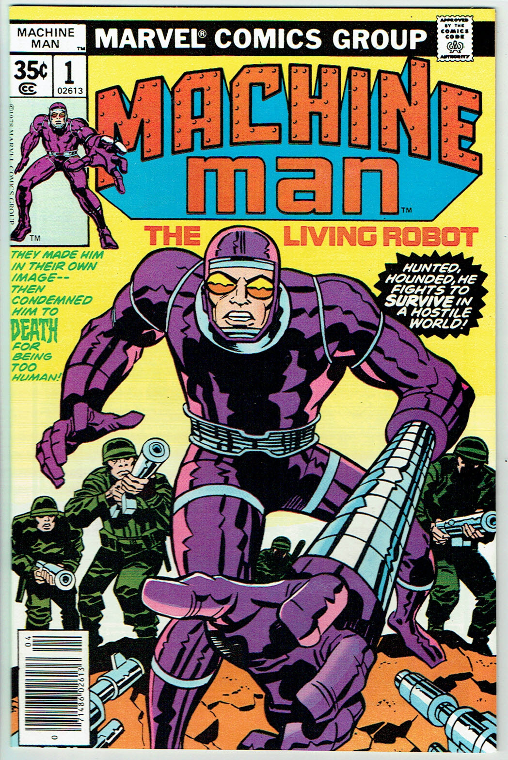 Machine Man   #1