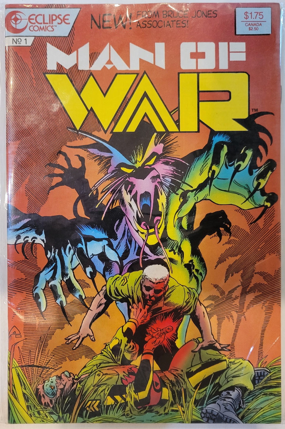 Man Of War #1-3