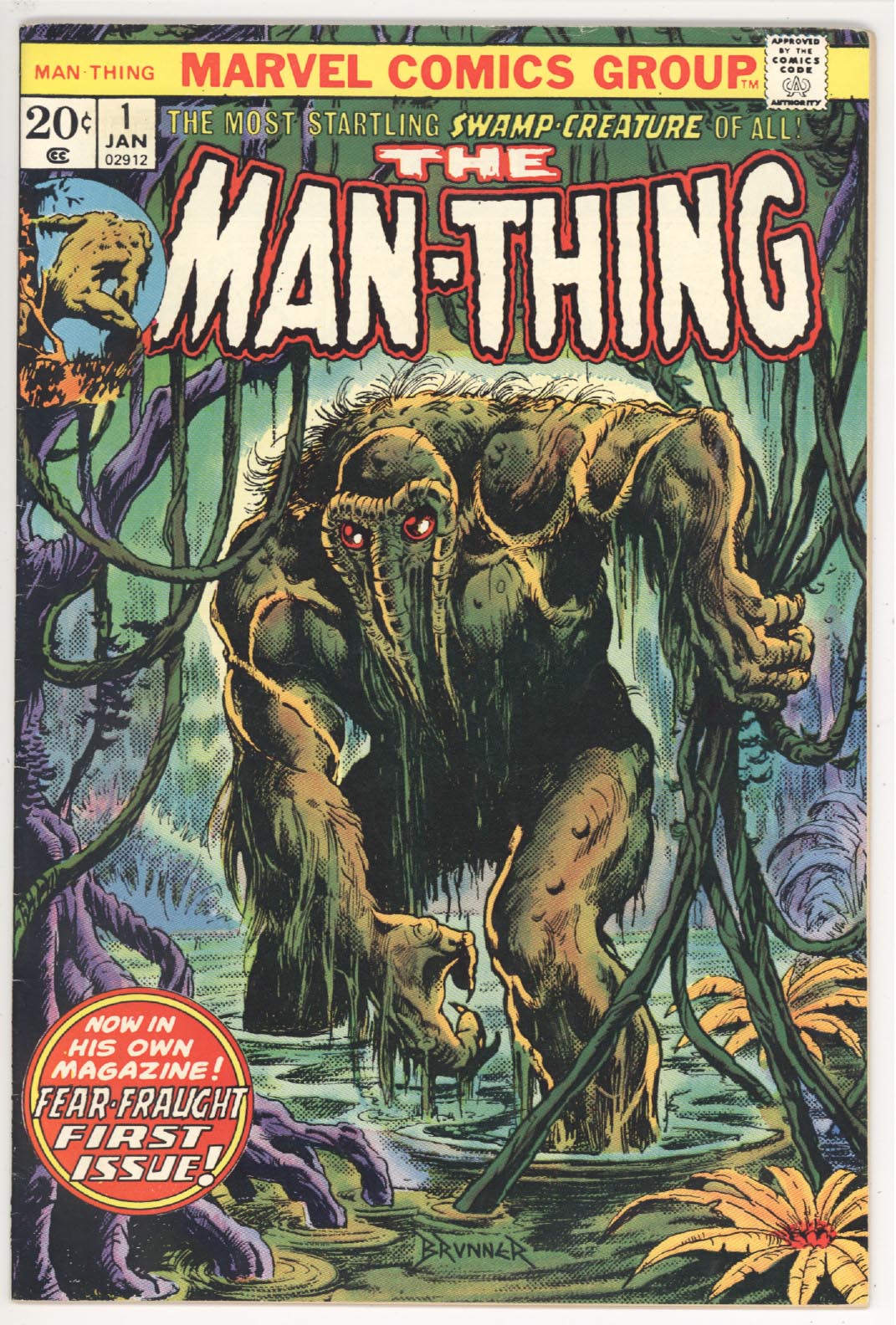 Man-Thing   #1 front