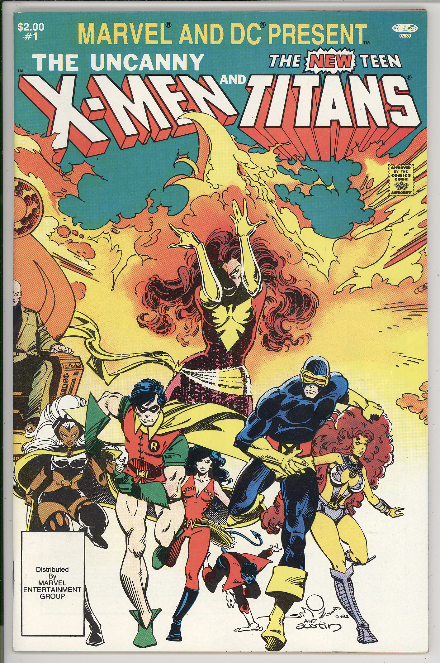 Marvel and DC Present #1 Marvel and DC Present #1