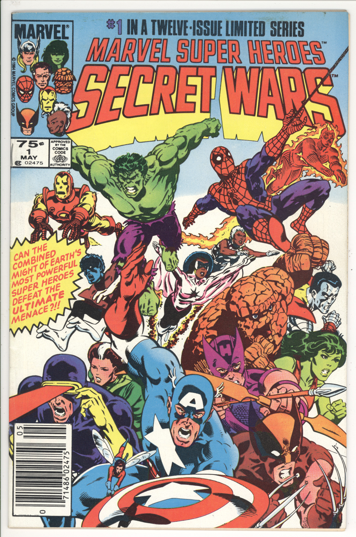 Marvel Super Heroes Secret Wars   #1