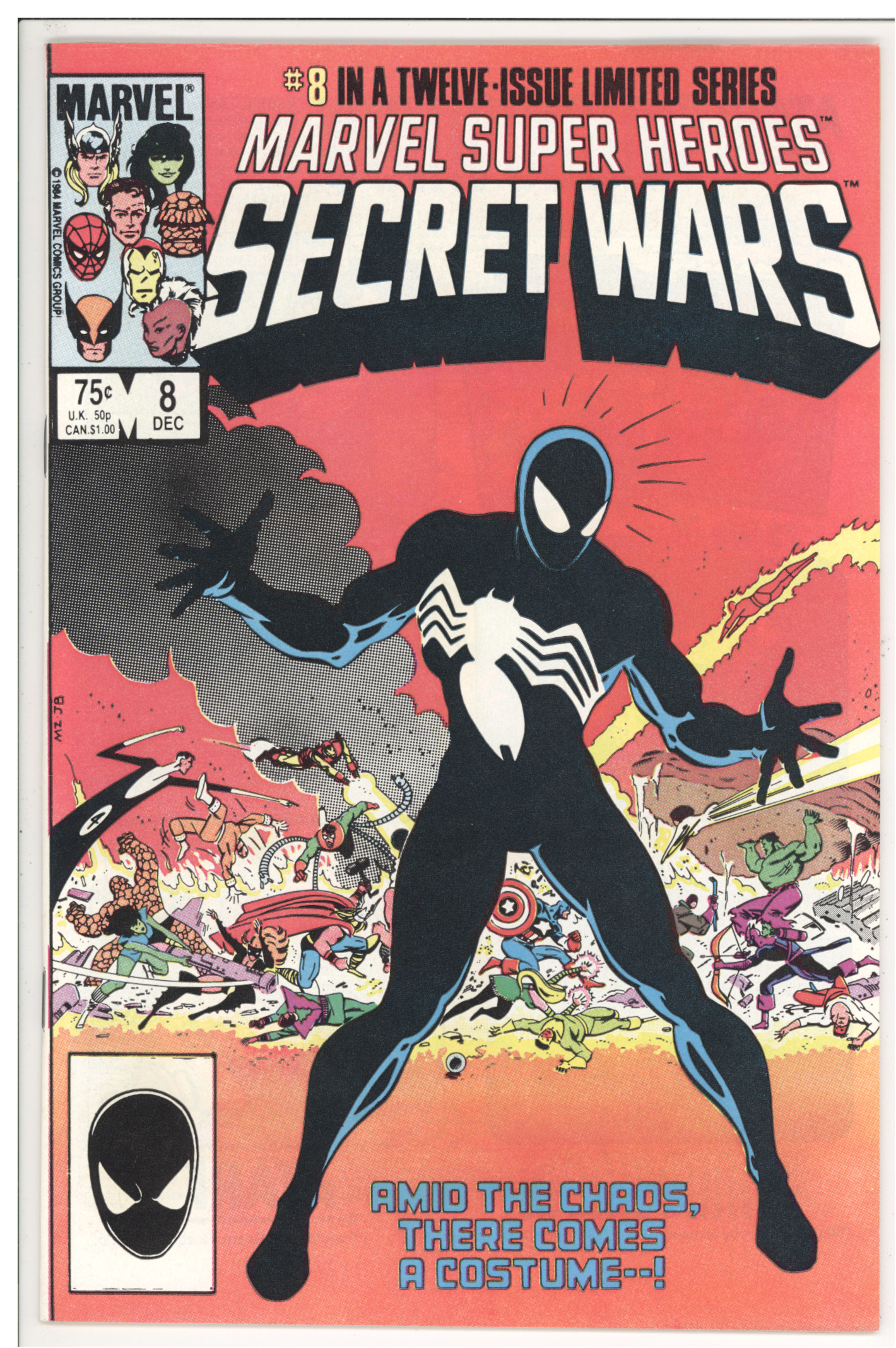 Marvel Super Heroes Secret Wars #8 front