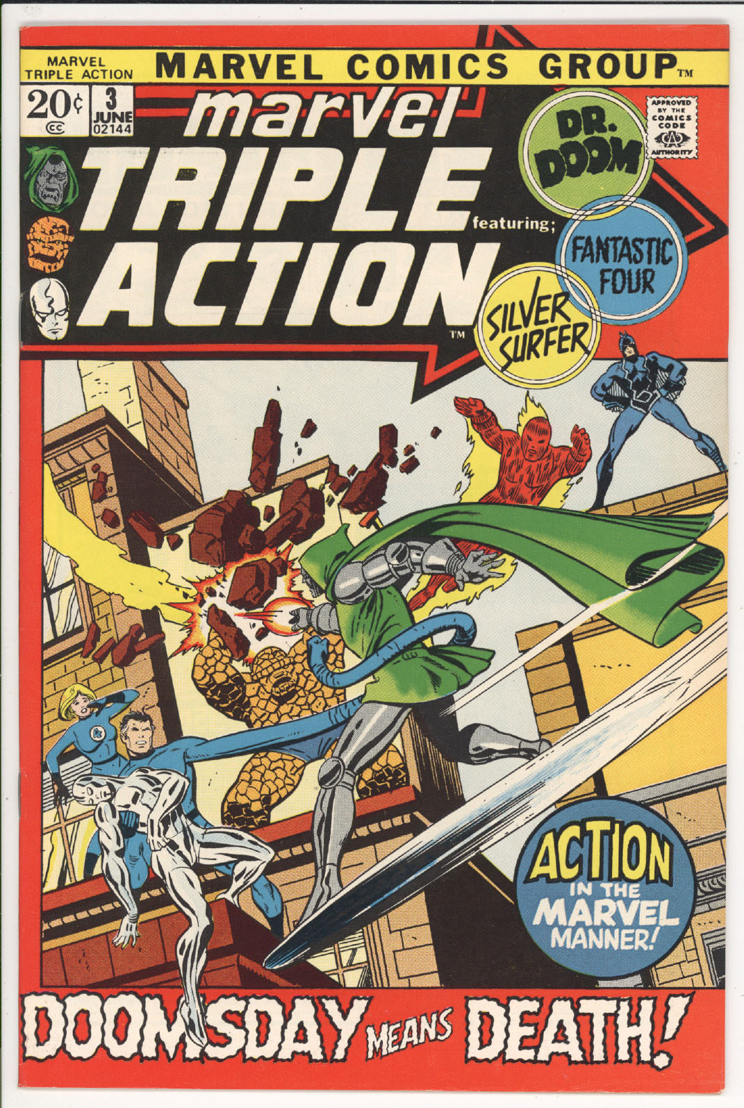 Marvel Triple Action #3 front