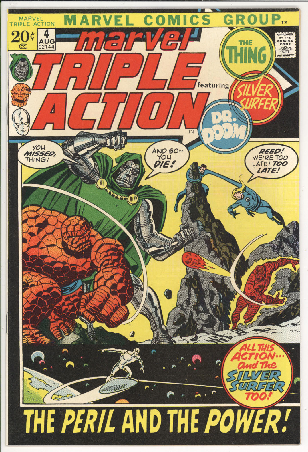 Marvel Triple Action #4 front