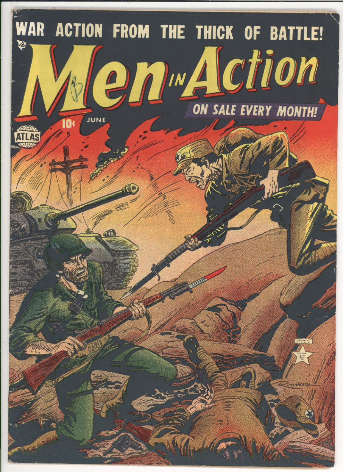 Men in Action   #3