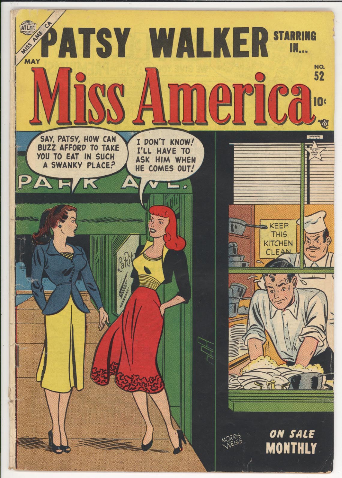 Miss America #52 front