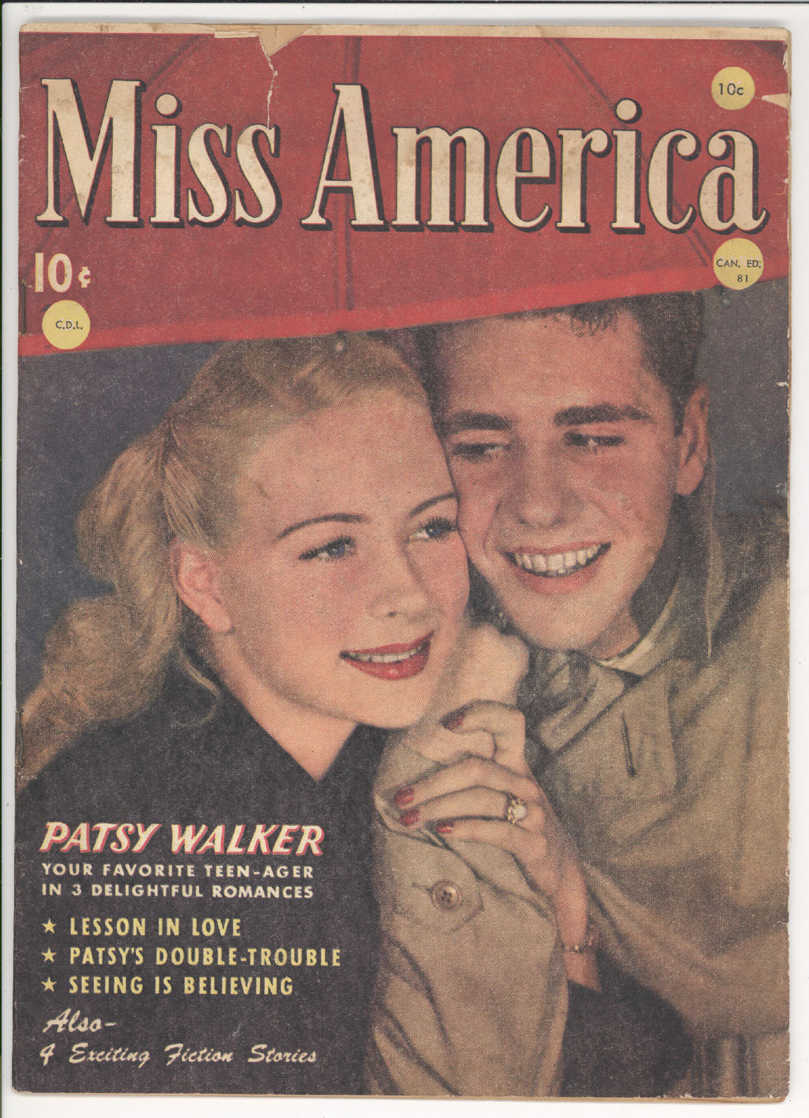 Miss America #81 front