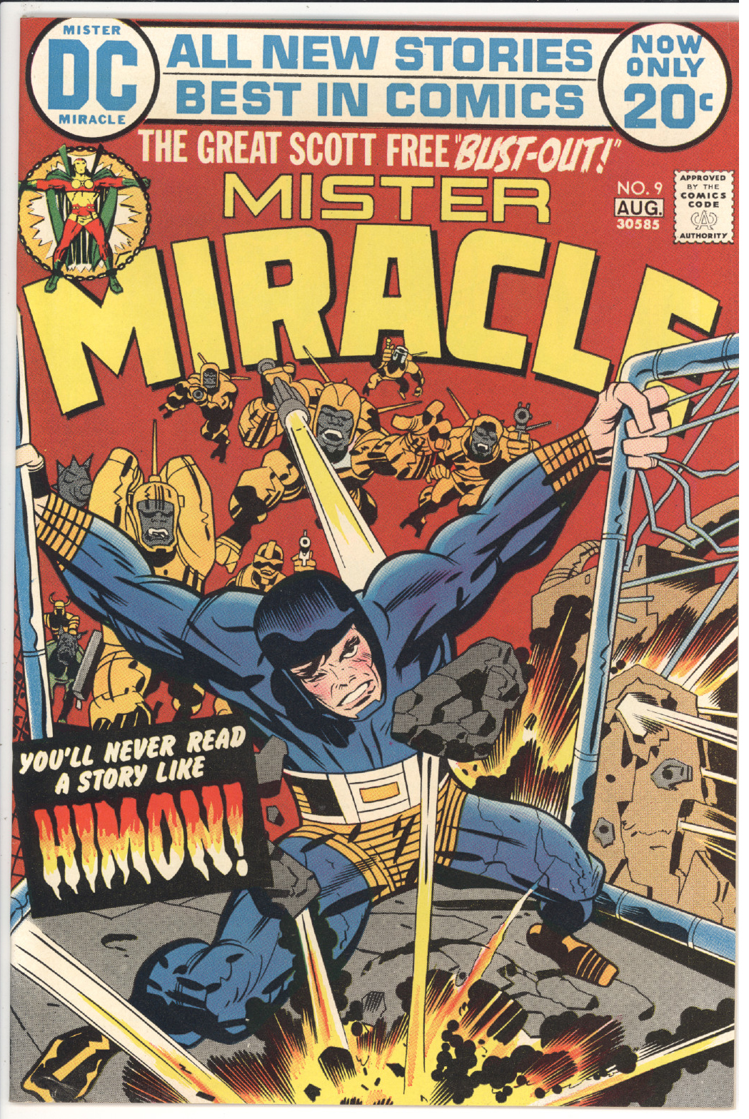 Mister Miracle #9 front