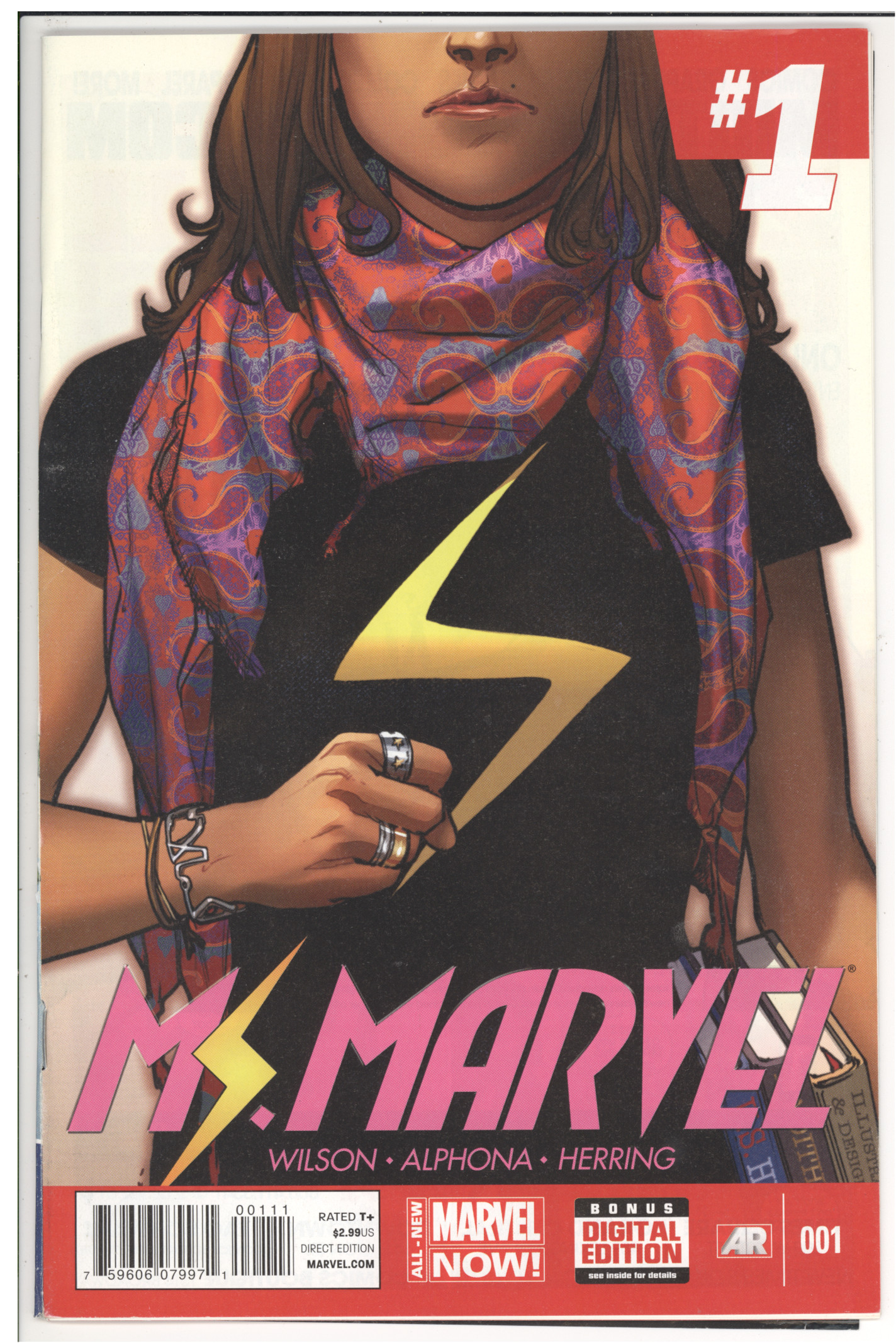 Ms. Marvel #1 front
