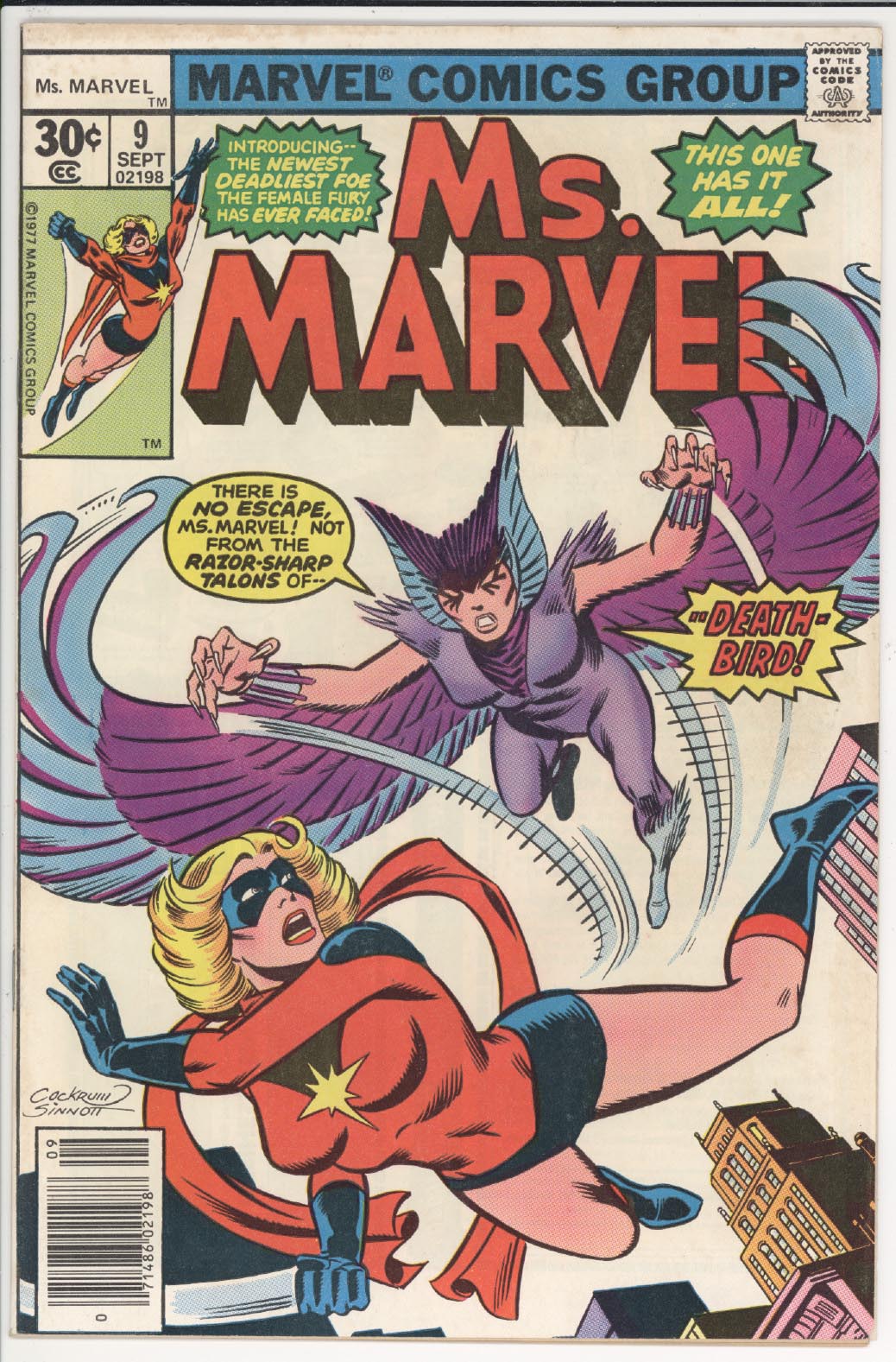 Ms. Marvel  #9 front