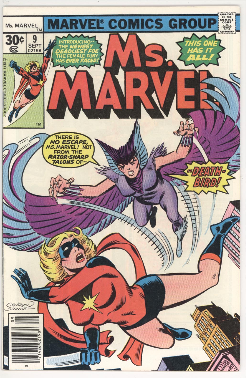 Ms. Marvel #9 front