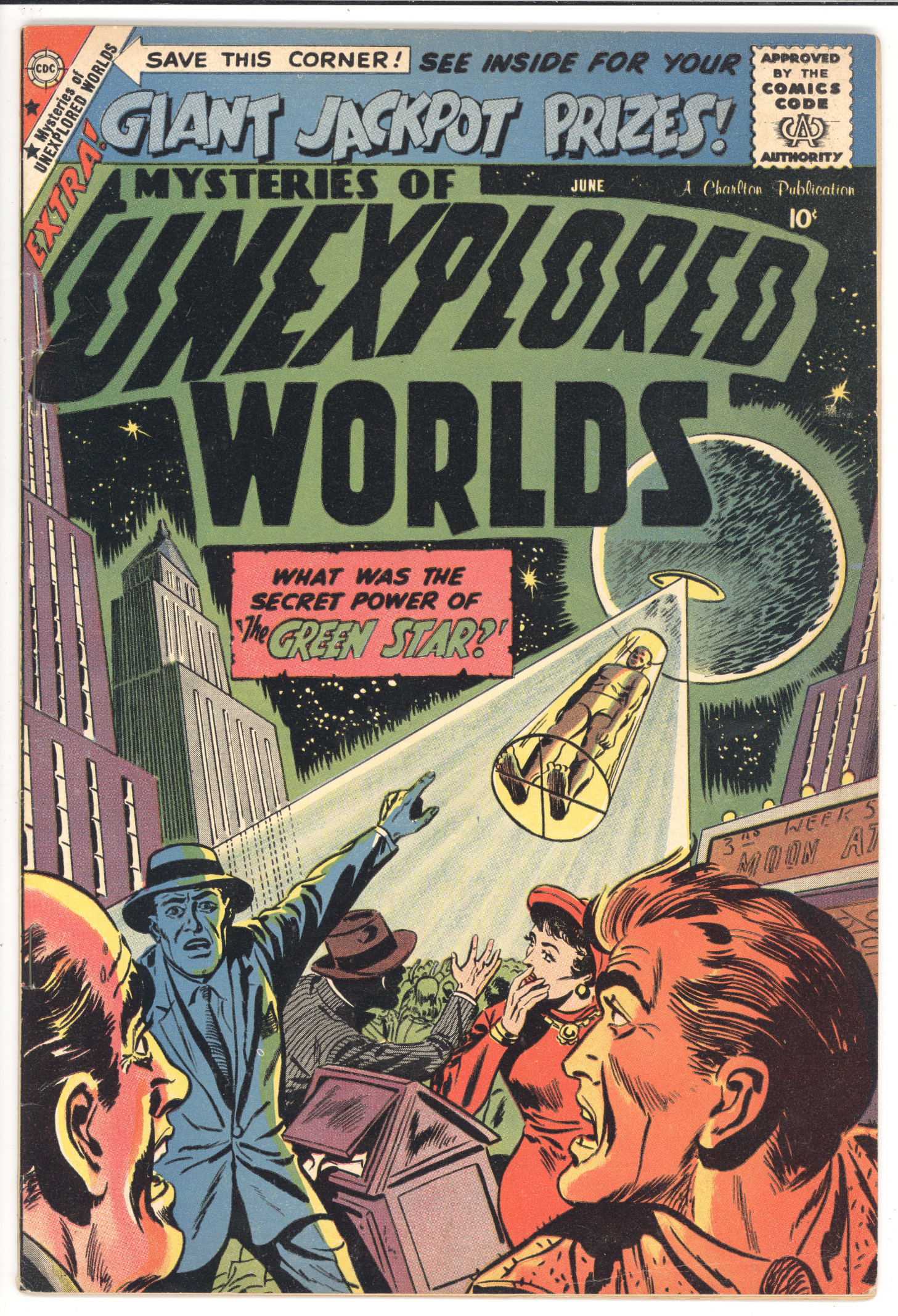 Mysteries of Unexplored Worlds #13 front