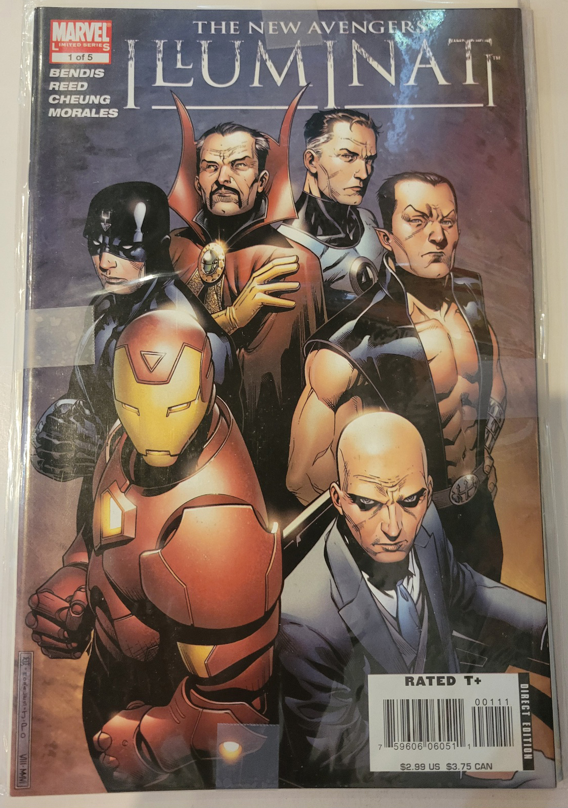 New Avengers Illuminati #1-5