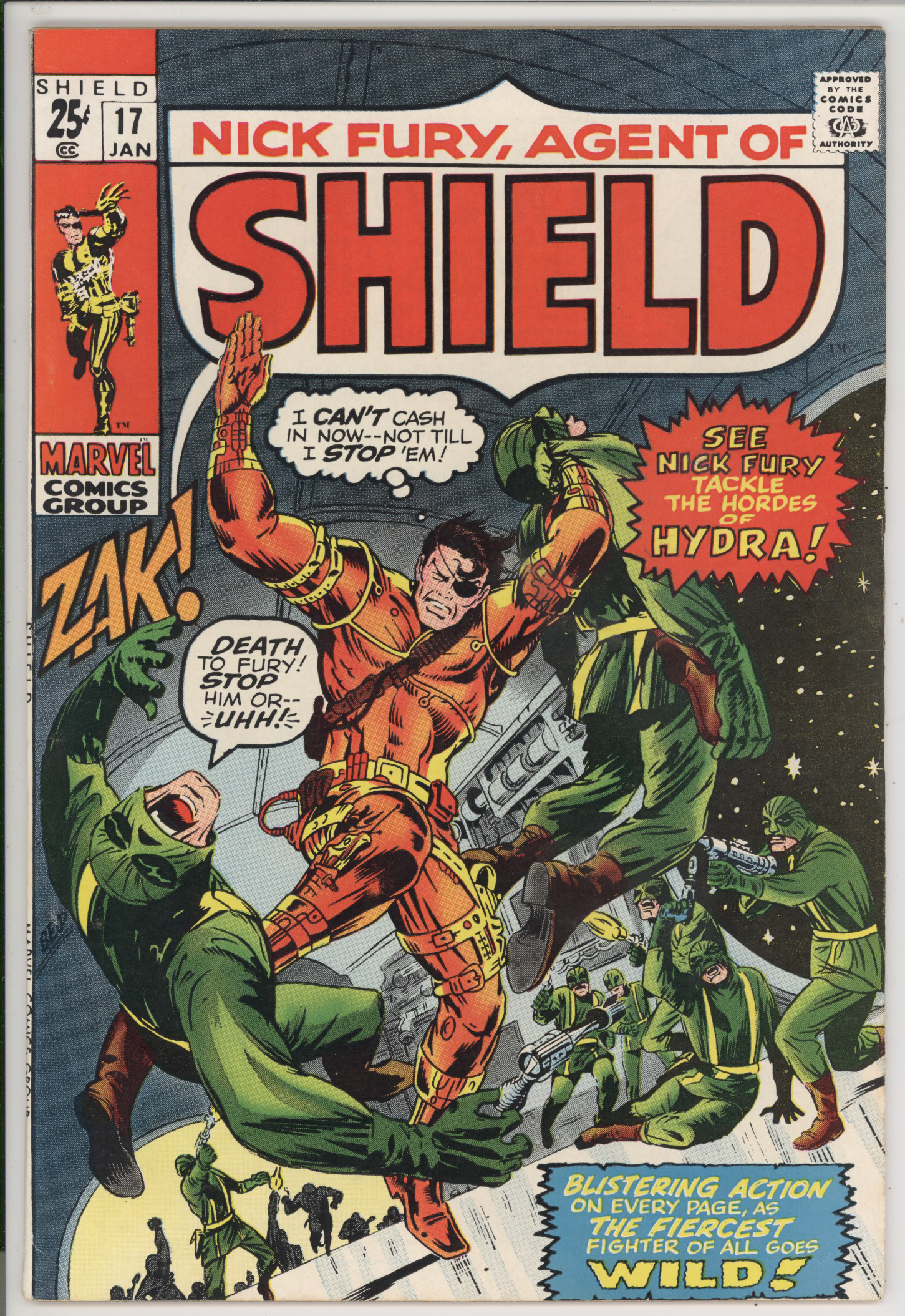 Nick Fury Agent of S.H.I.E.L.D.  #17