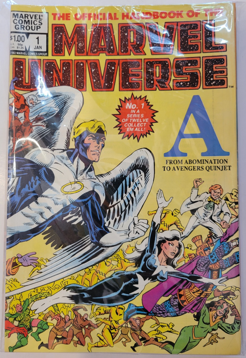 Official Handbook Of The Marvel Universe #1-15