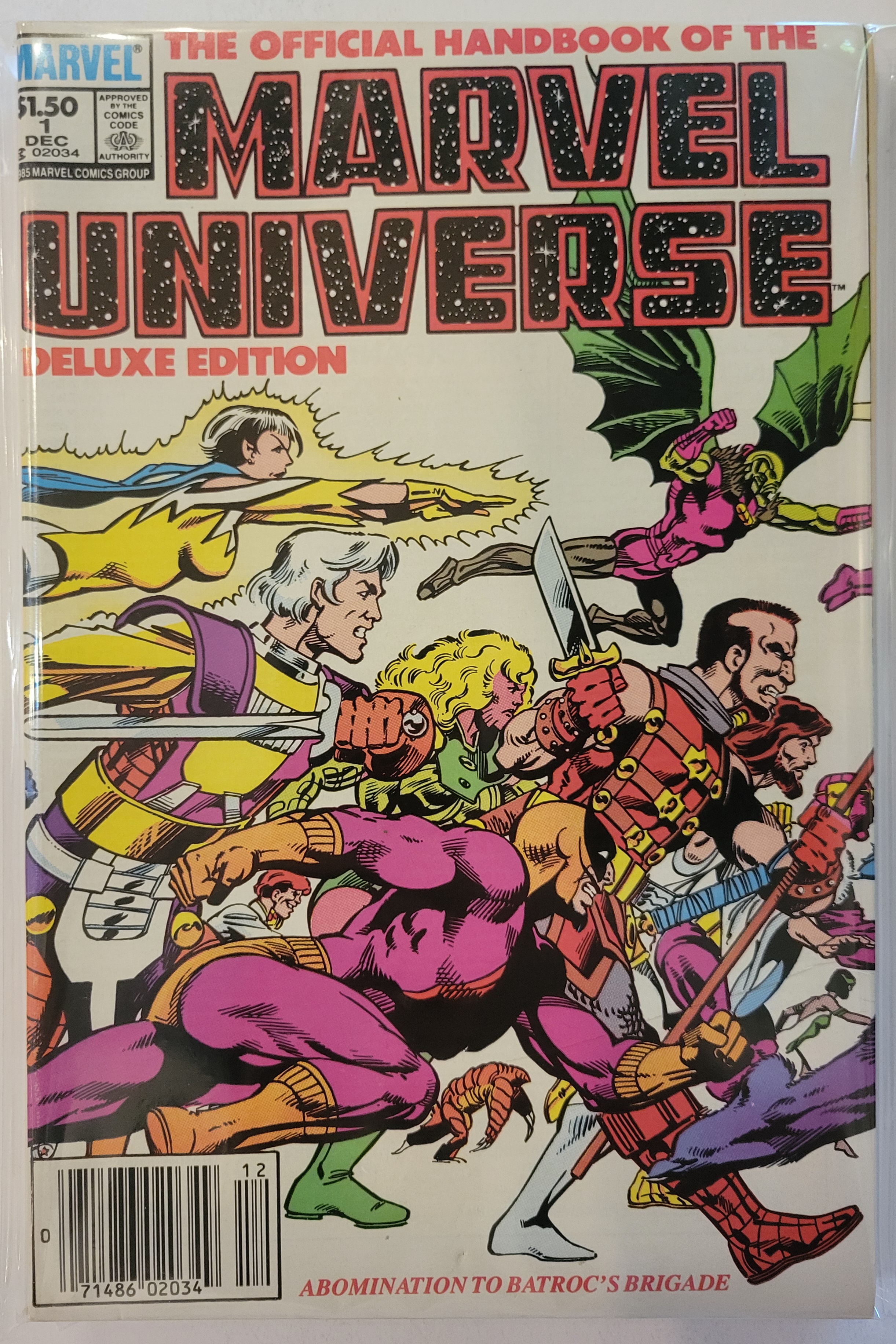 Official Handbook Of The Marvel Universe Deluxe Edition #1-20