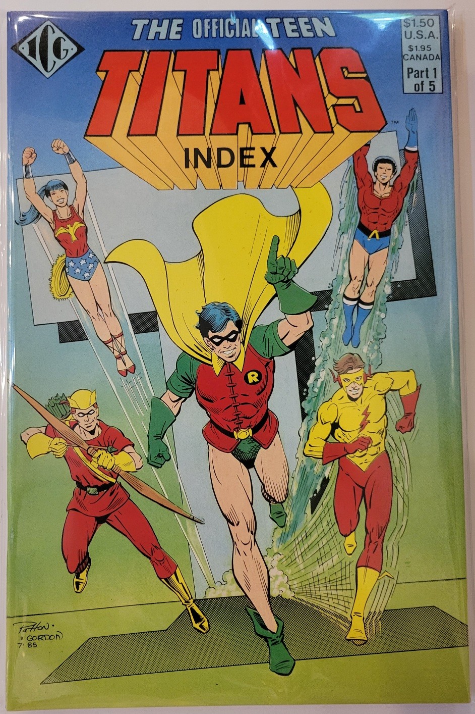 The Official Teen Titans Index #1-5