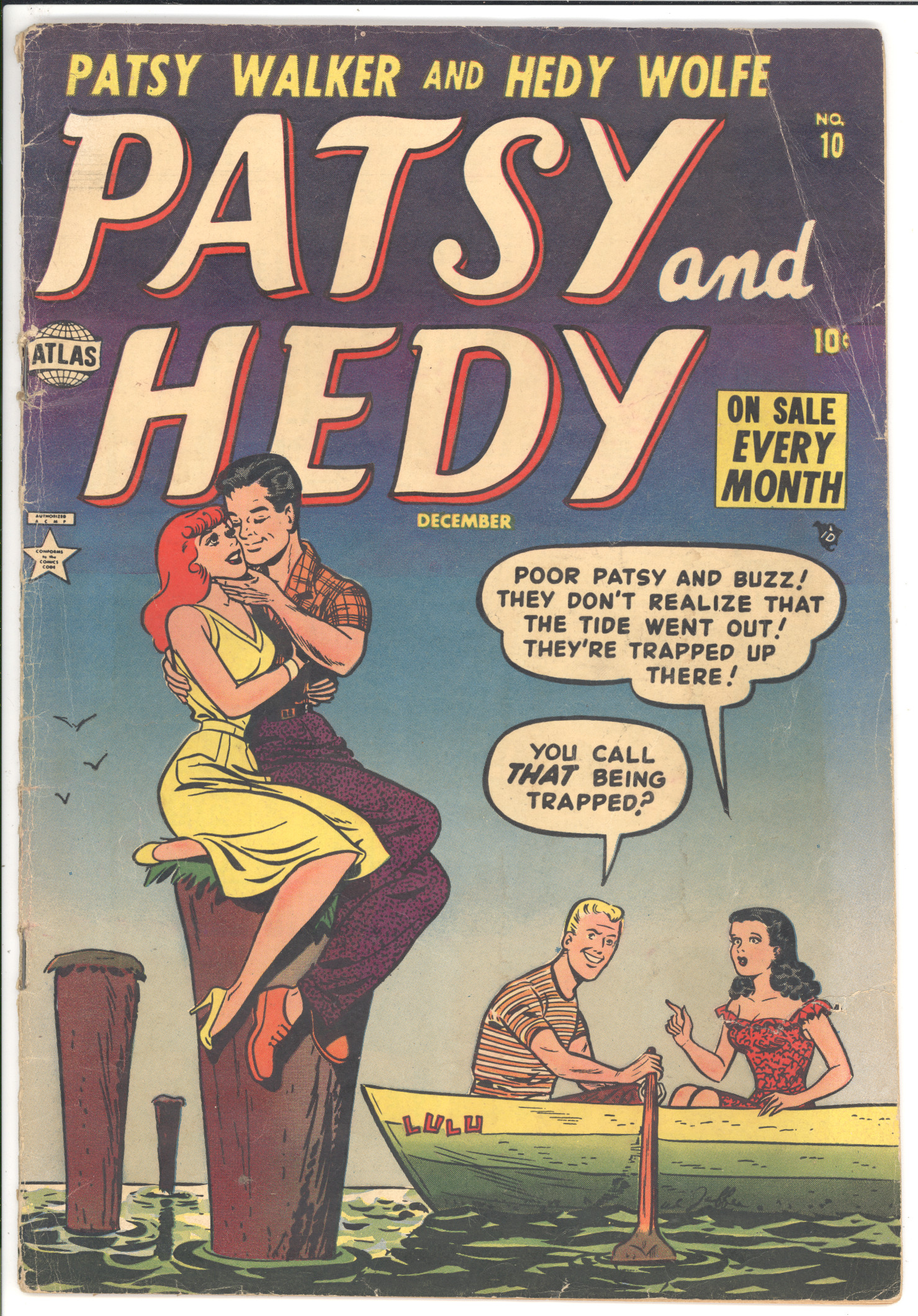 Patsy and Hedy #10 front