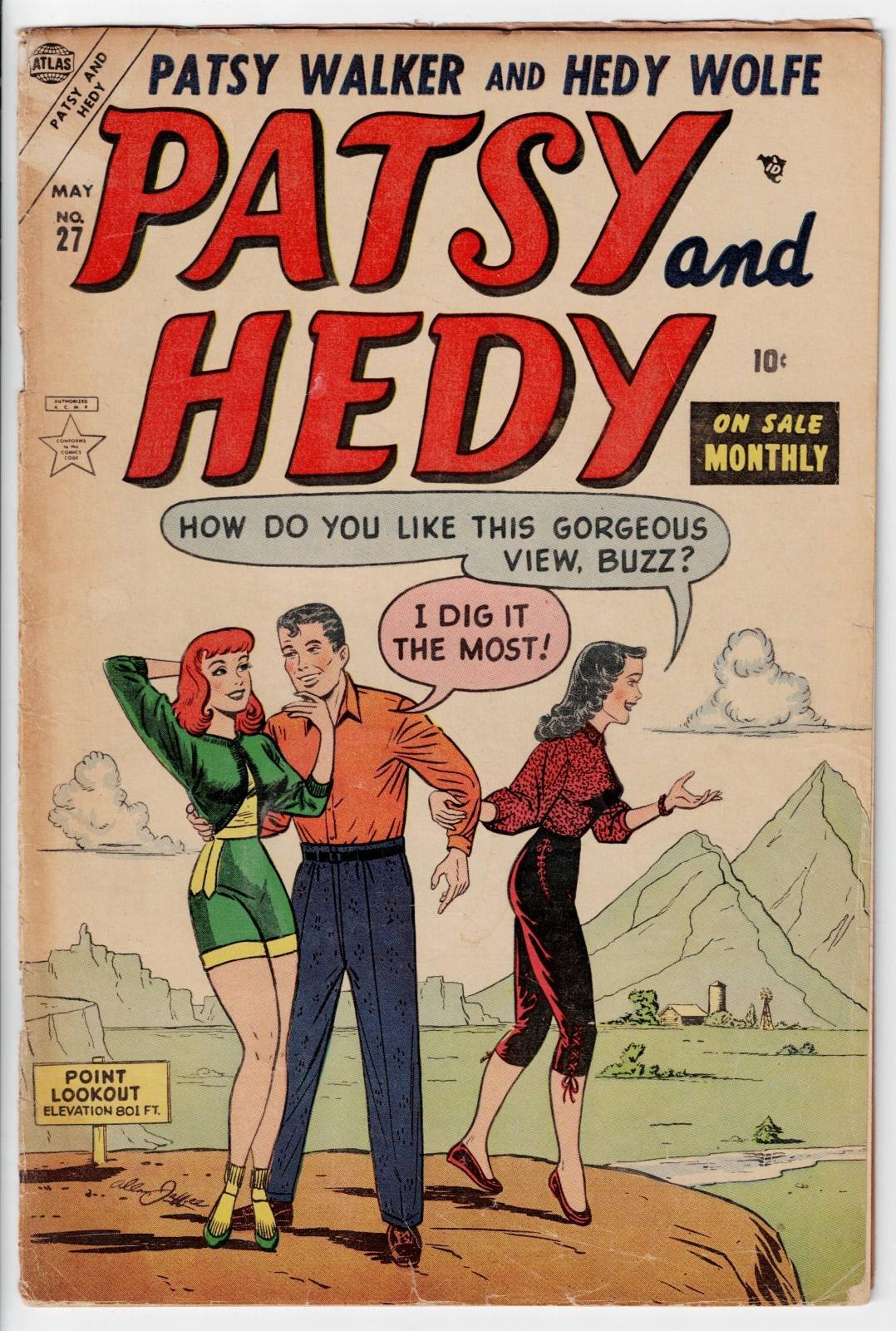 Patsy and Hedy #27 front