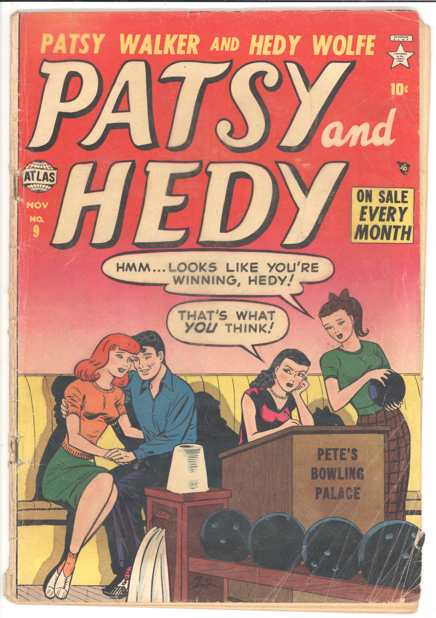 Patsy and Hedy #9 front