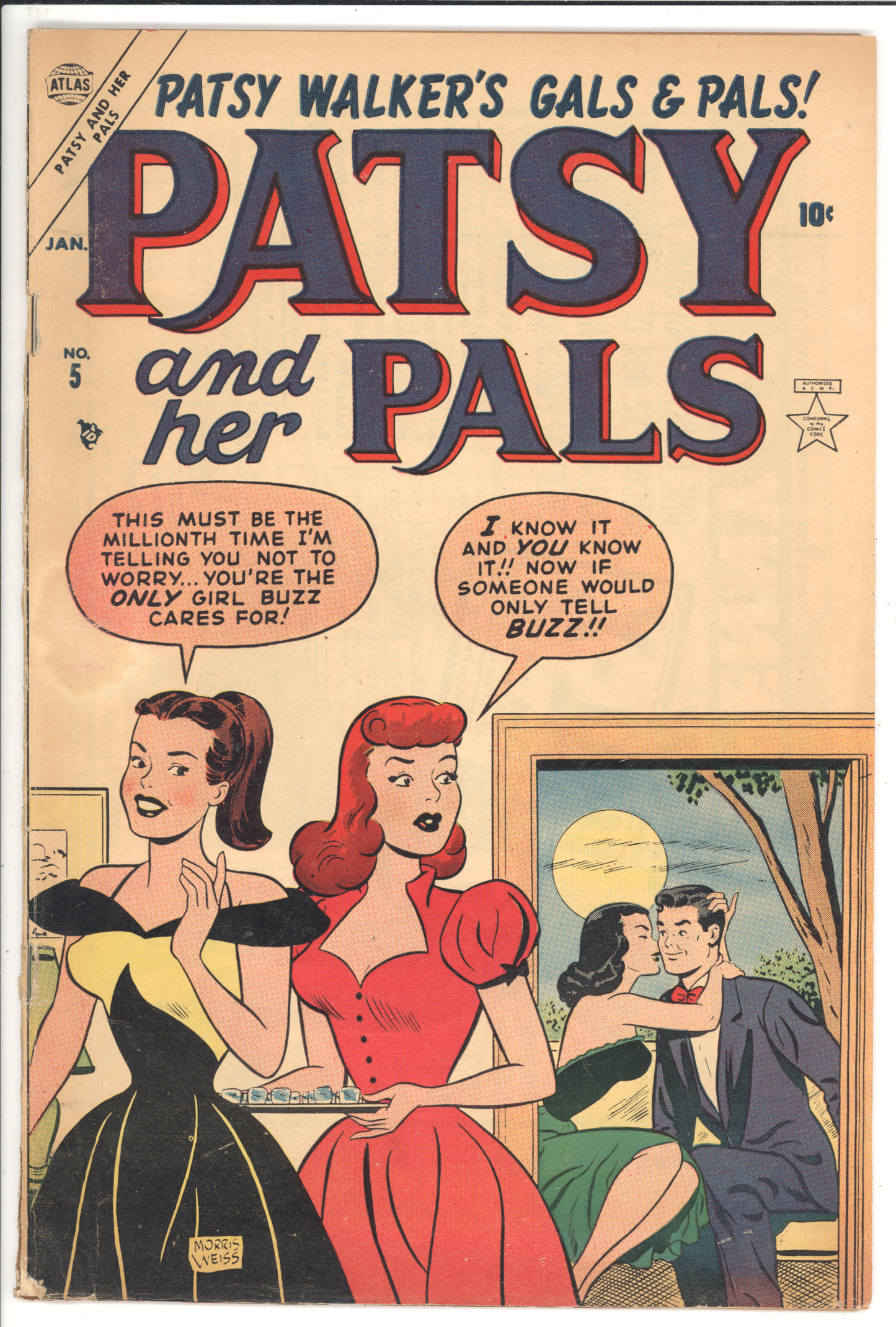 Patsy and her Pals #5 front