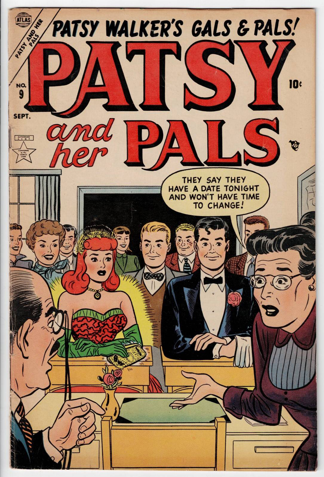 Patsy and her Pals #9 front