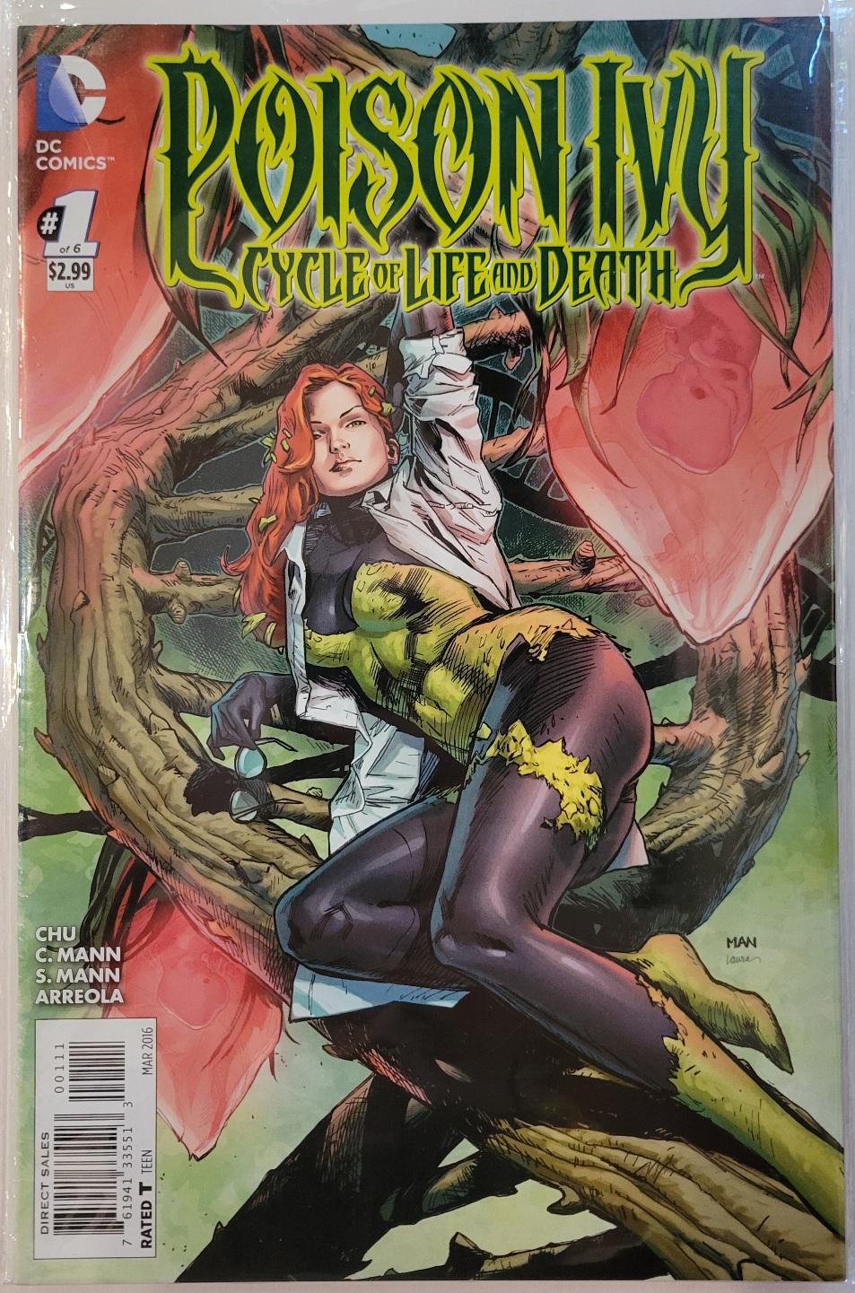Poison Ivy Cycle Of Life And Death #1-6