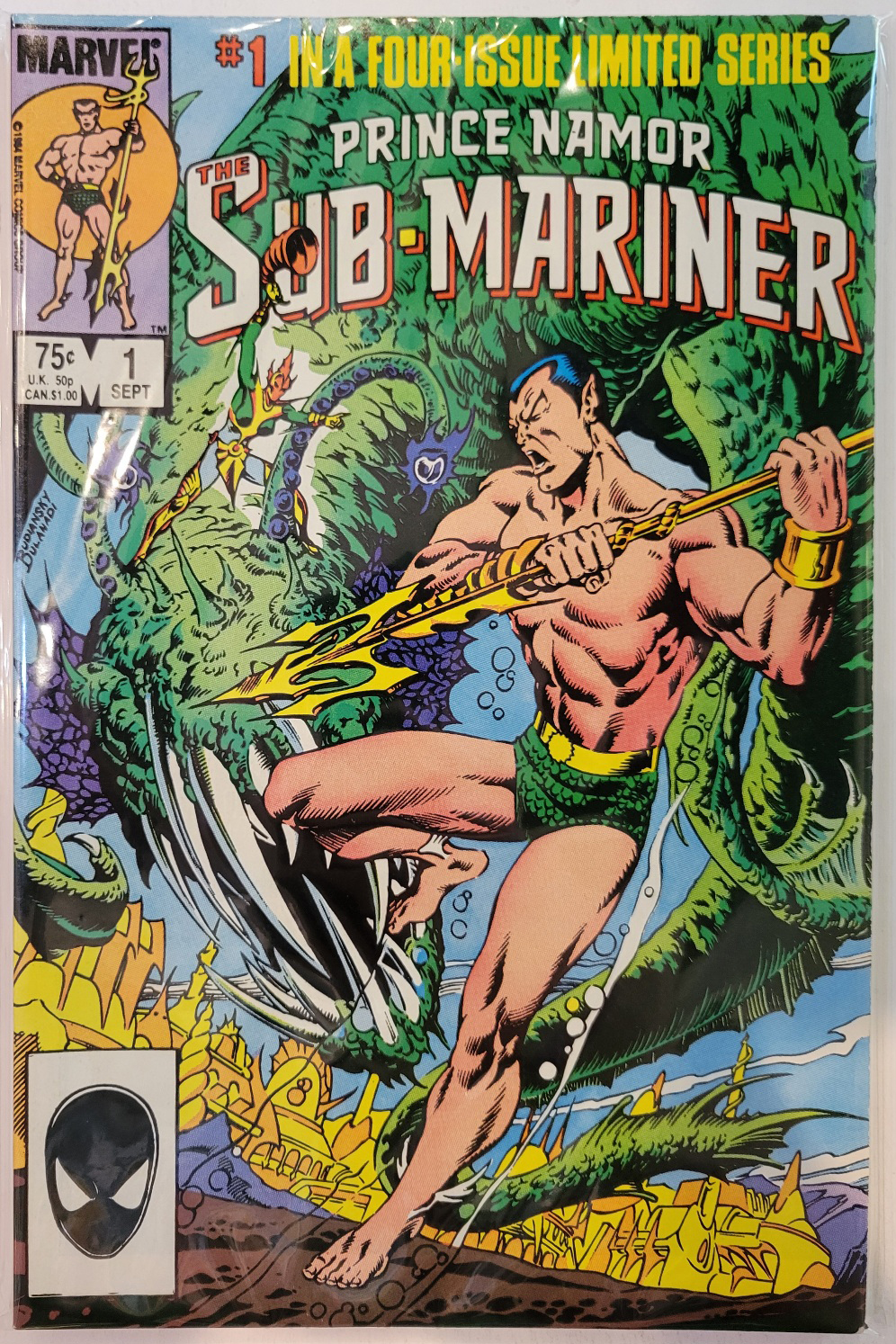 Prince Namor The Sub-Mariner #1-4