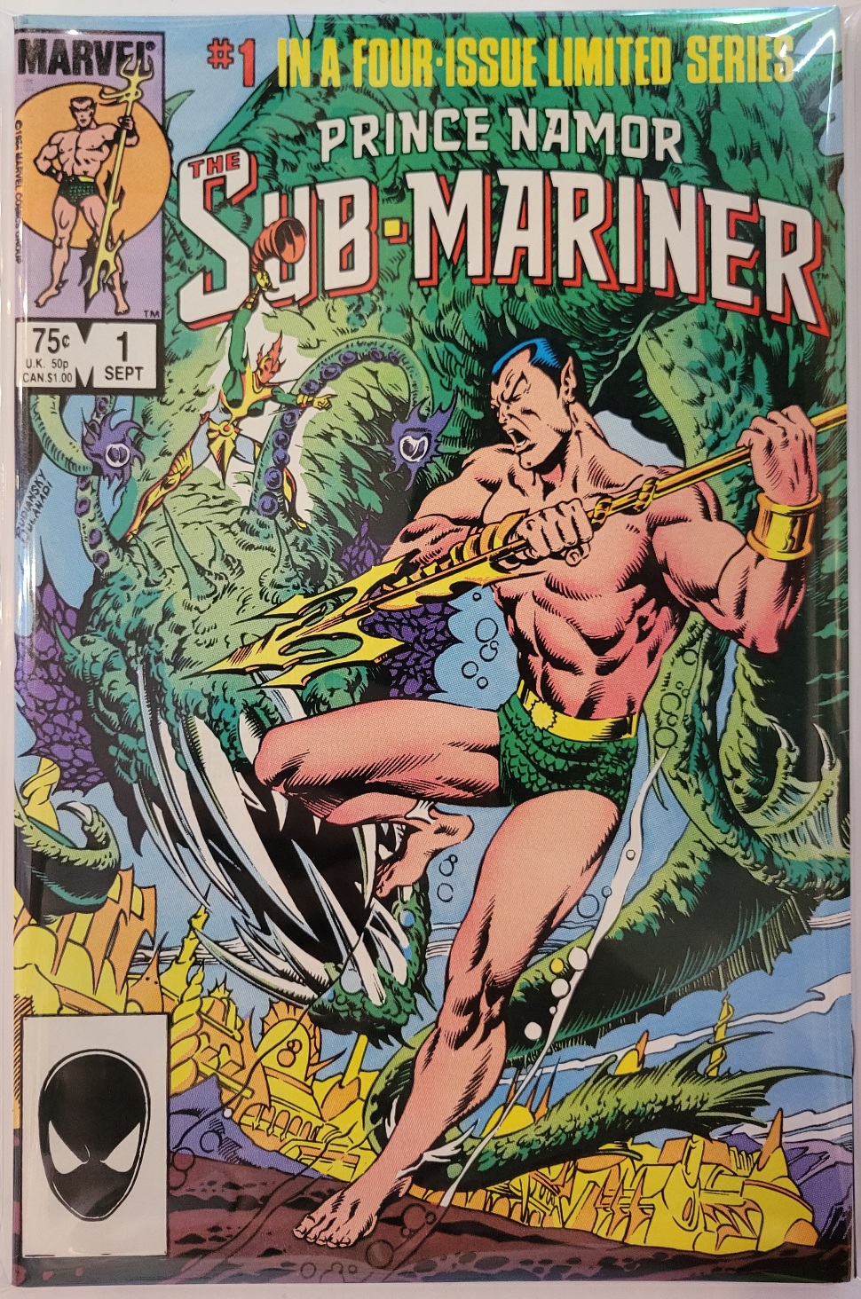 Prince Namor The Sub-Mariner #1-4
