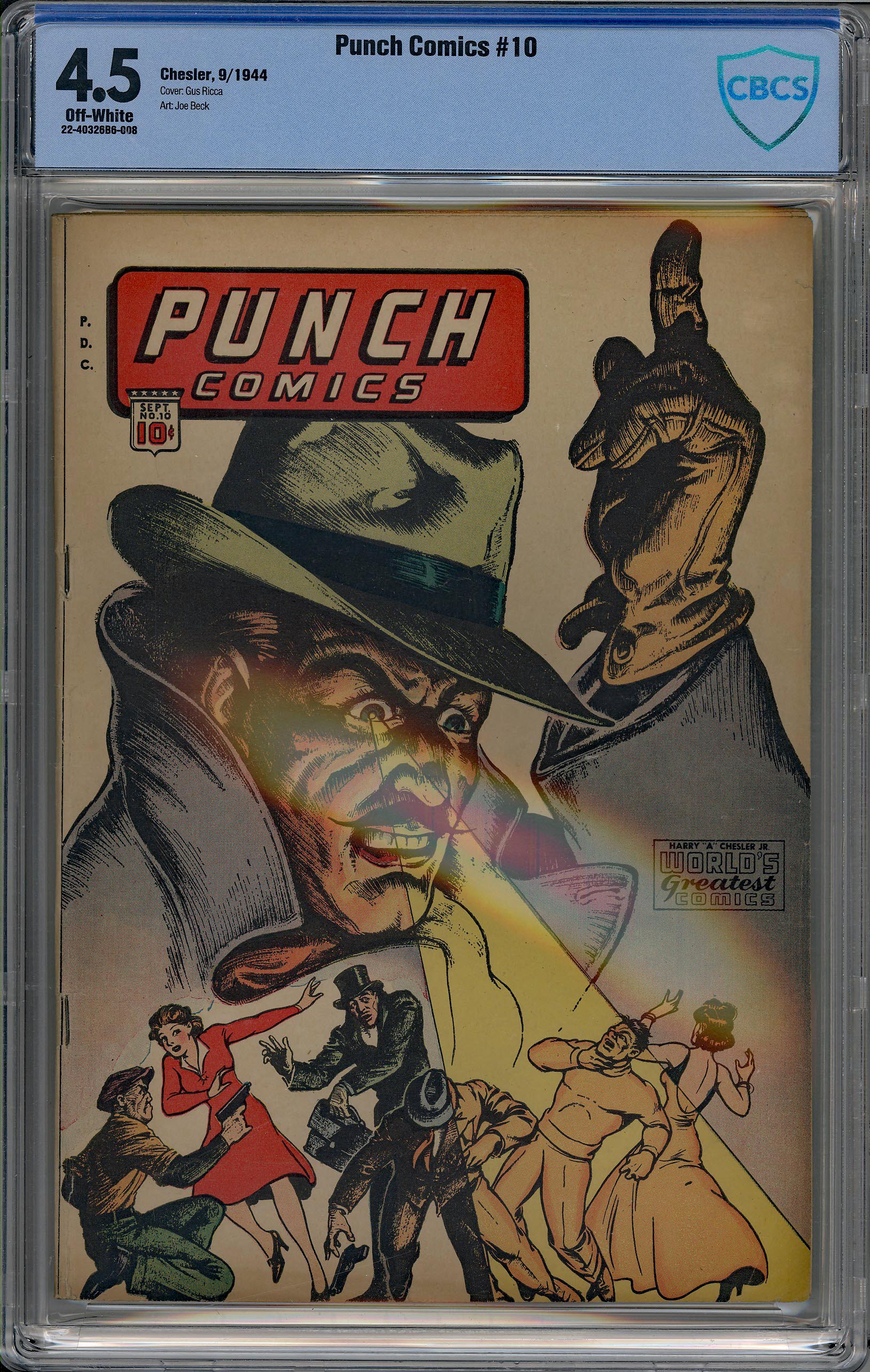 Punch Comics  #10