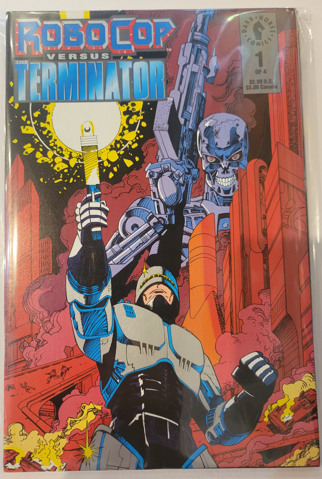 Robocop Versus Terminator #1-4