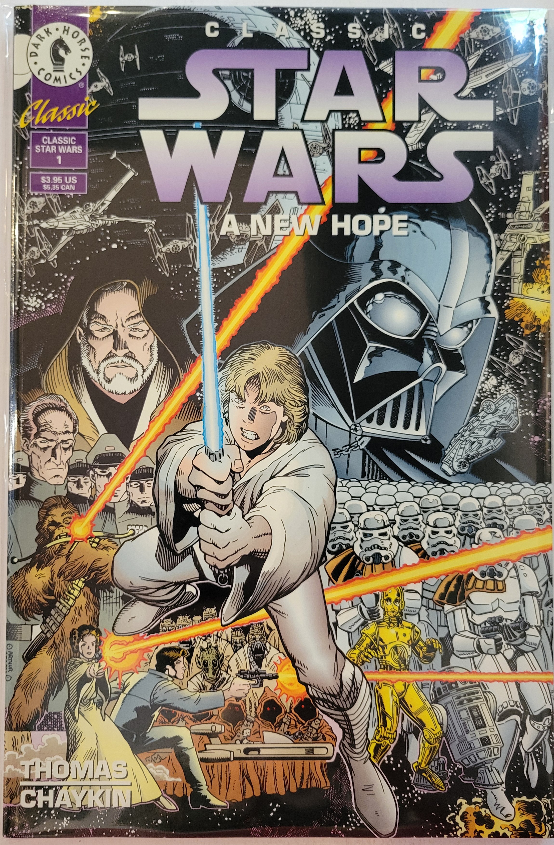 Classic Star Wars A New Hope #1-2 Classic Star Wars A New Hope #1-2