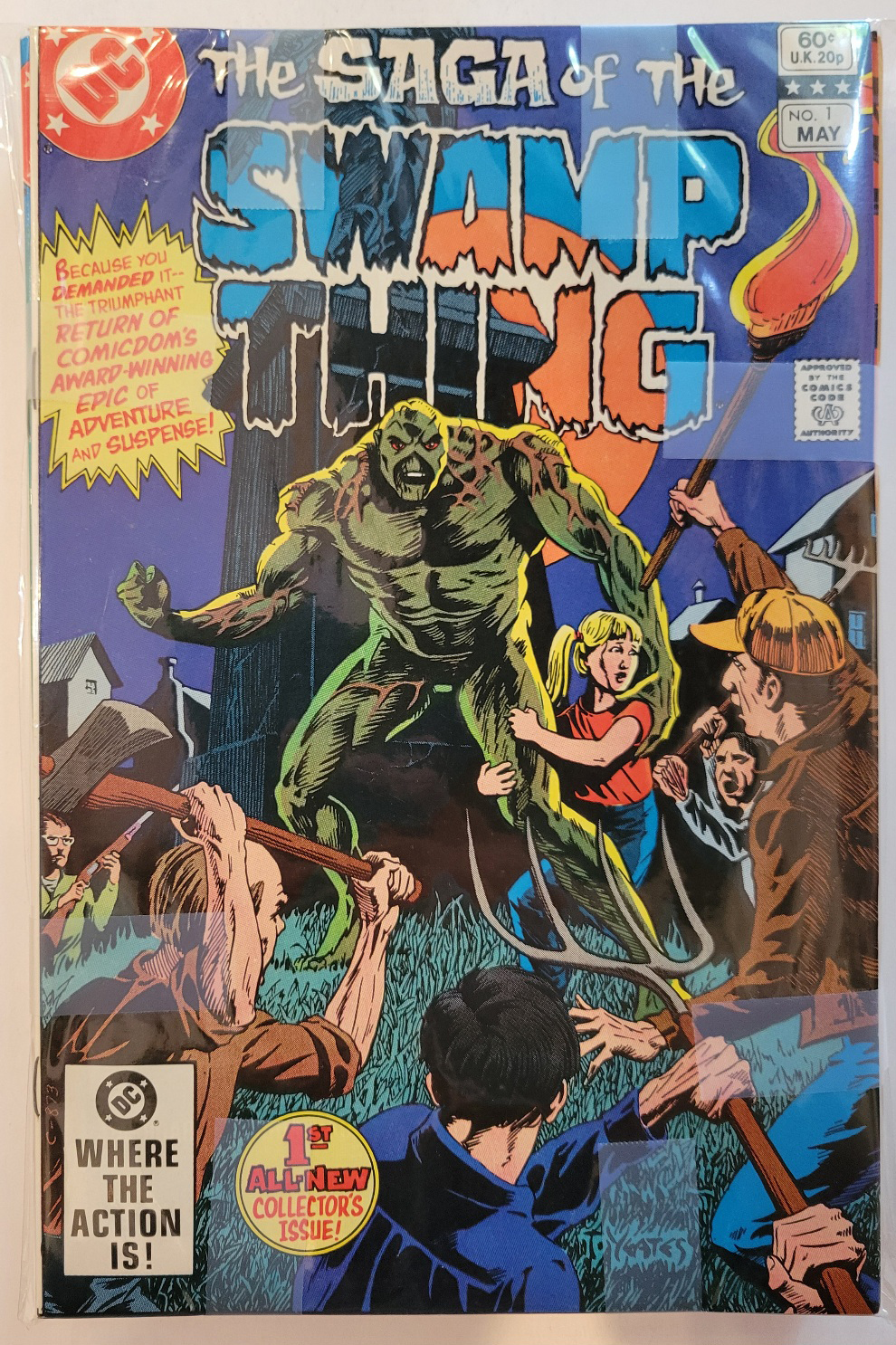 Saga Of The Swamp Thing #1-17