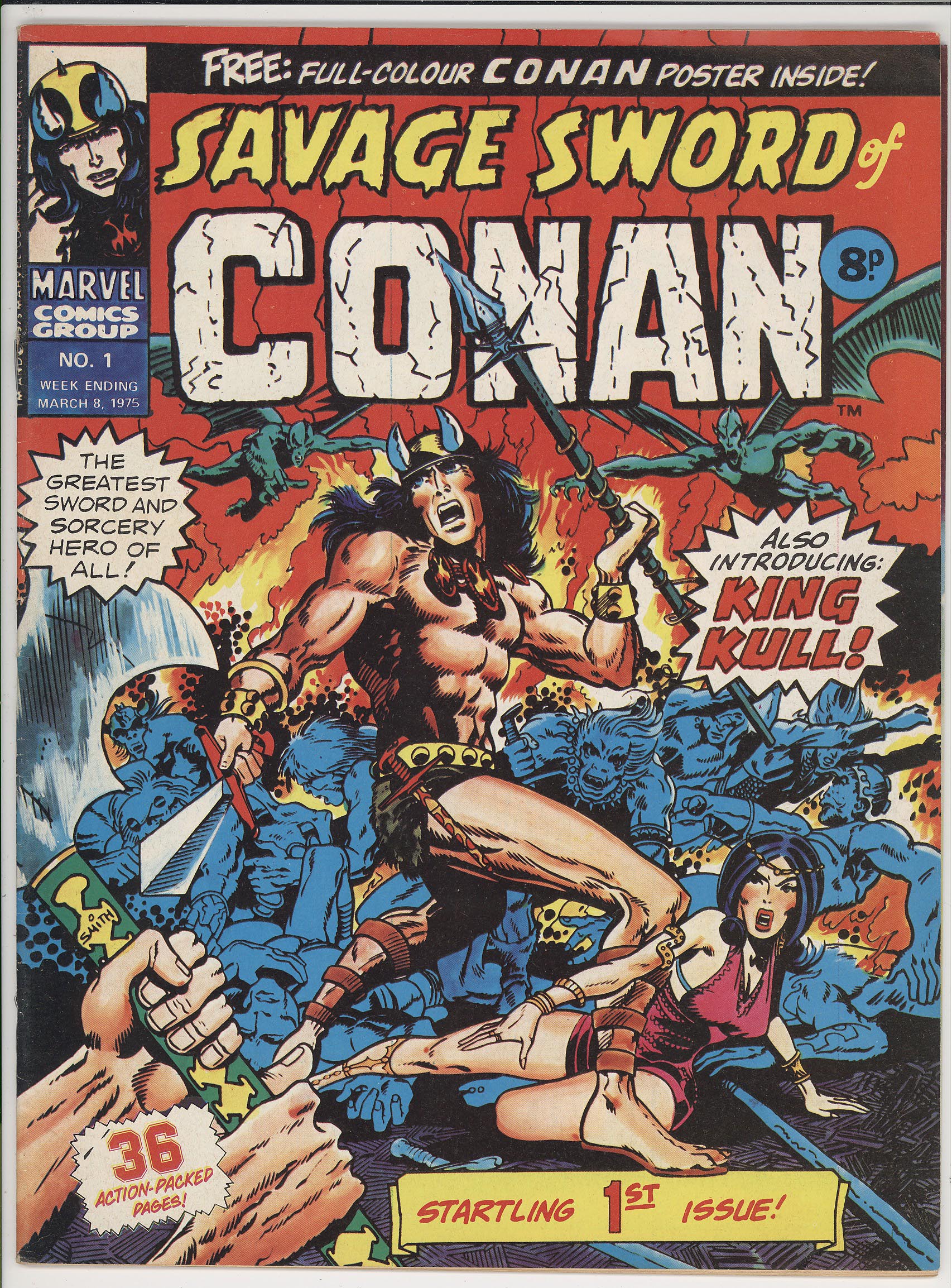 Savage Sword of Conan #1 Savage Sword of Conan #1