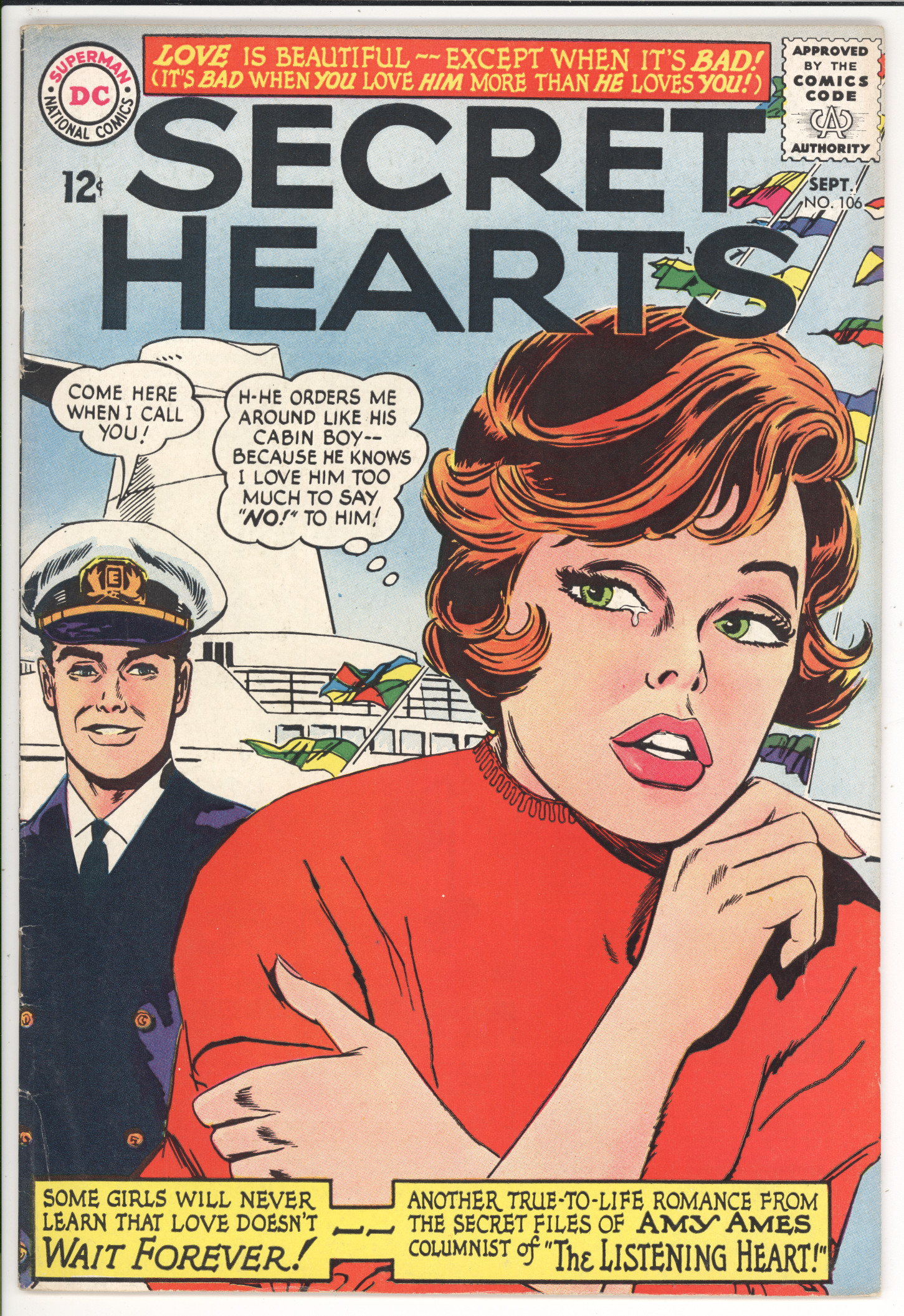 Secret Hearts #106 front