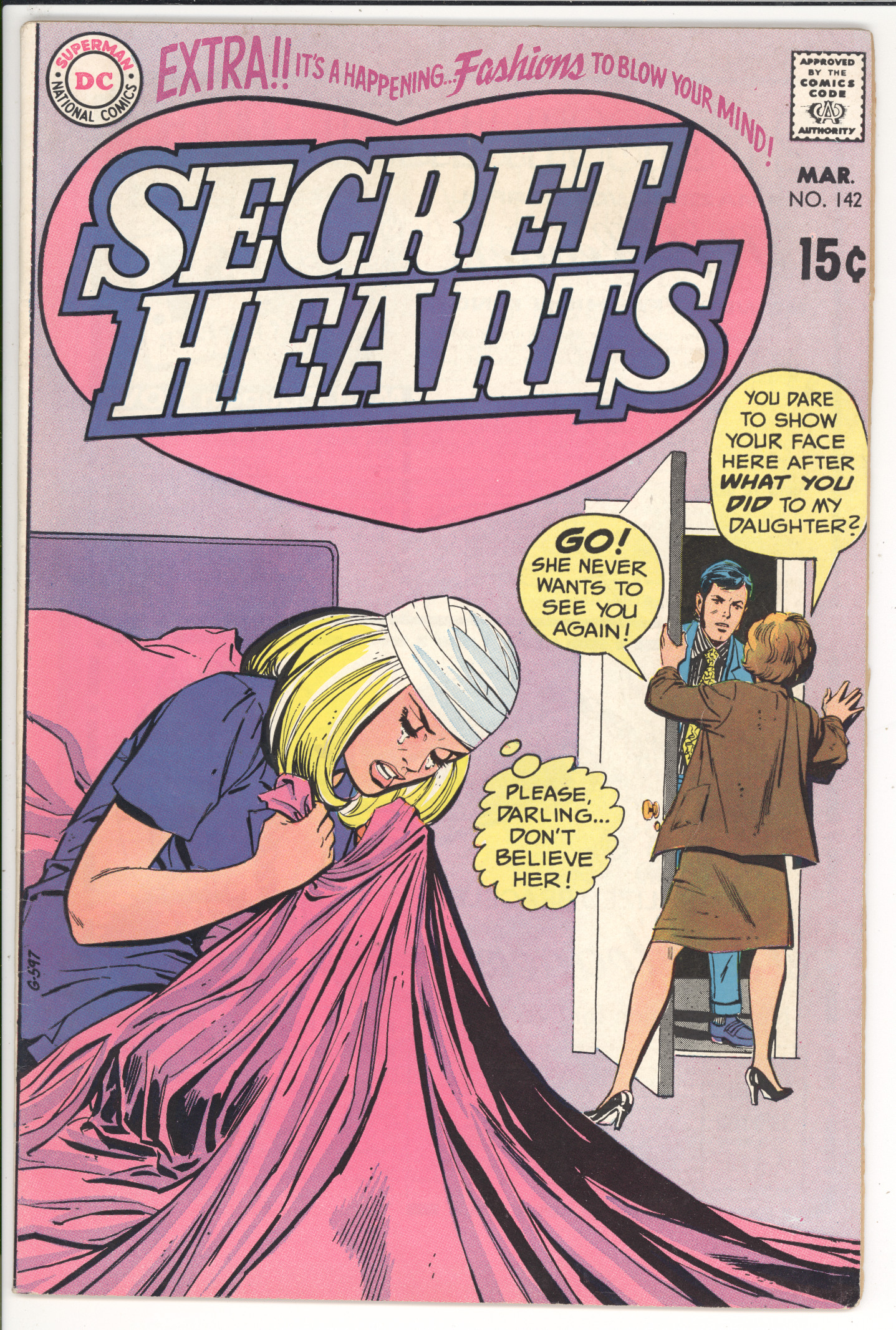 Secret Hearts #142 front