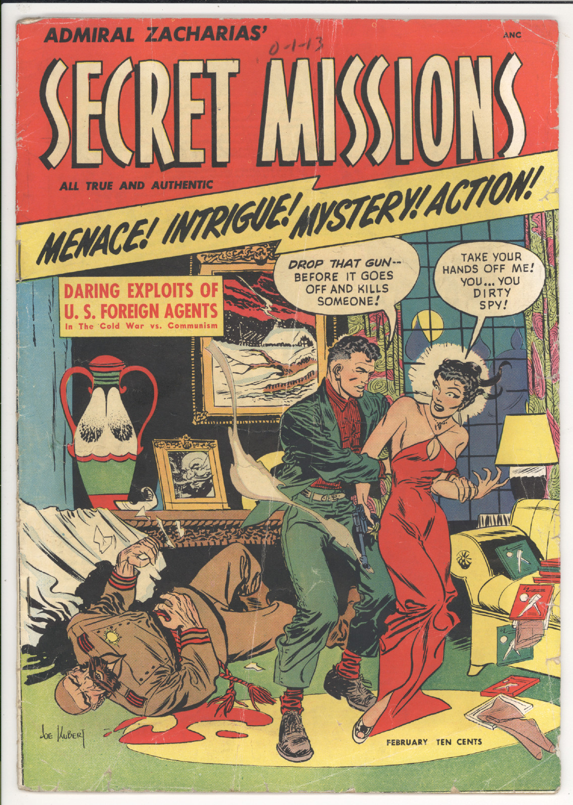 Secret Missions #1 front