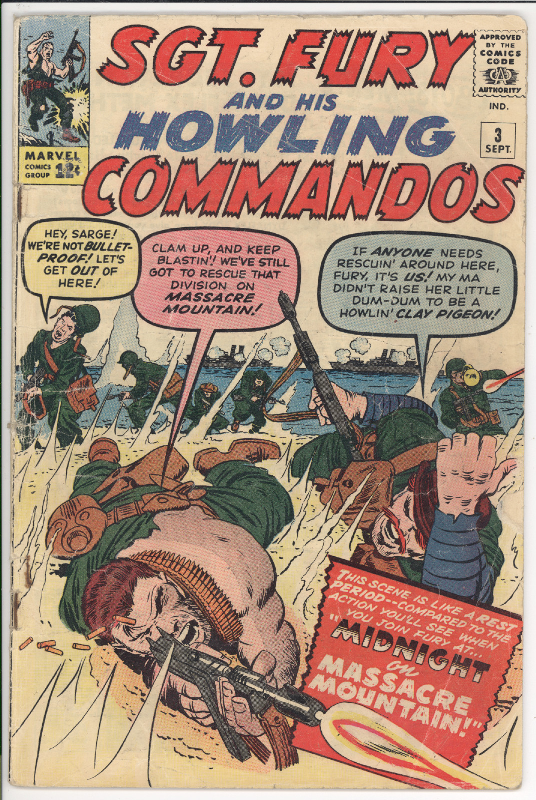 Sgt. Fury and his Howling Commandos   #3